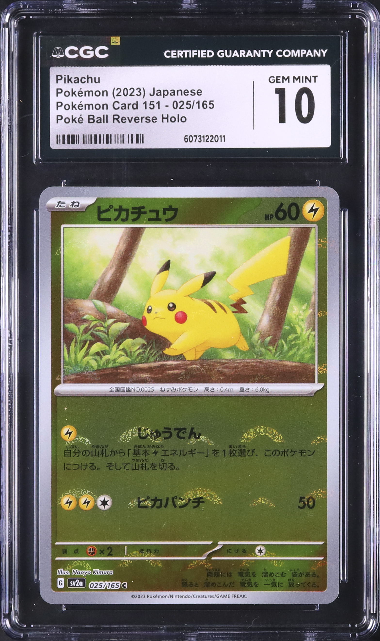 PSA10 ピカチュウ P M-P 020 - PSA10