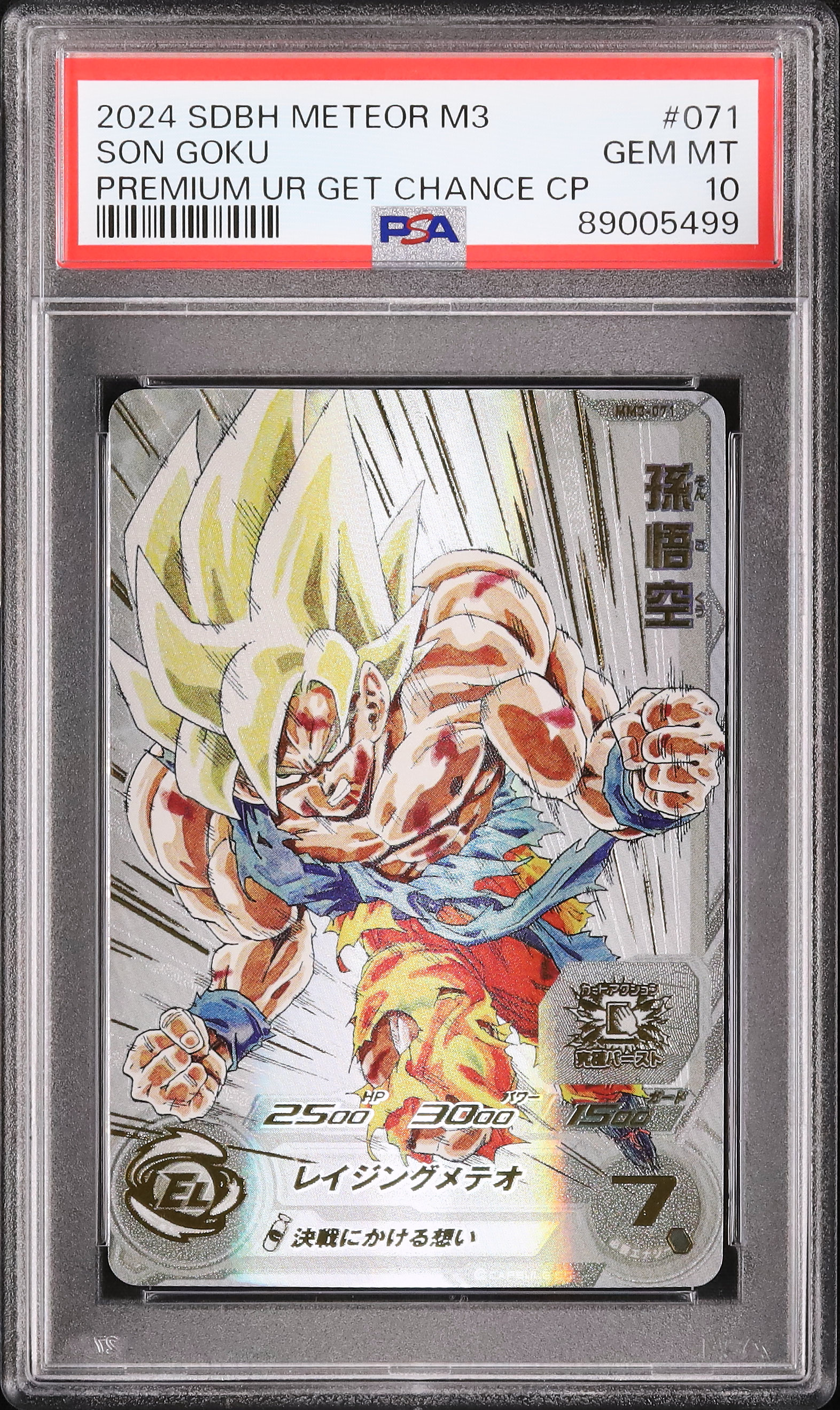 2024 孫悟空 PSA 10 - カルドバ
