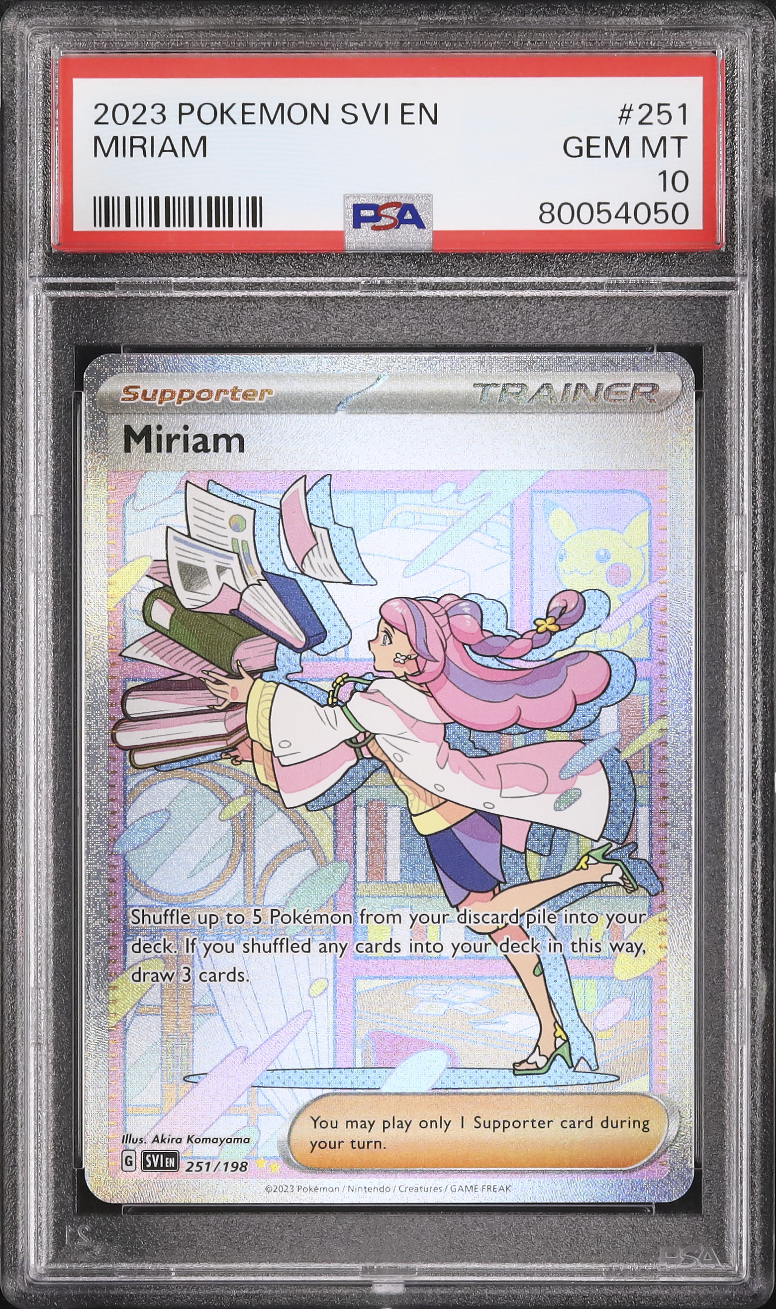 2023 Miriam PSA 10 - Cardova Japan