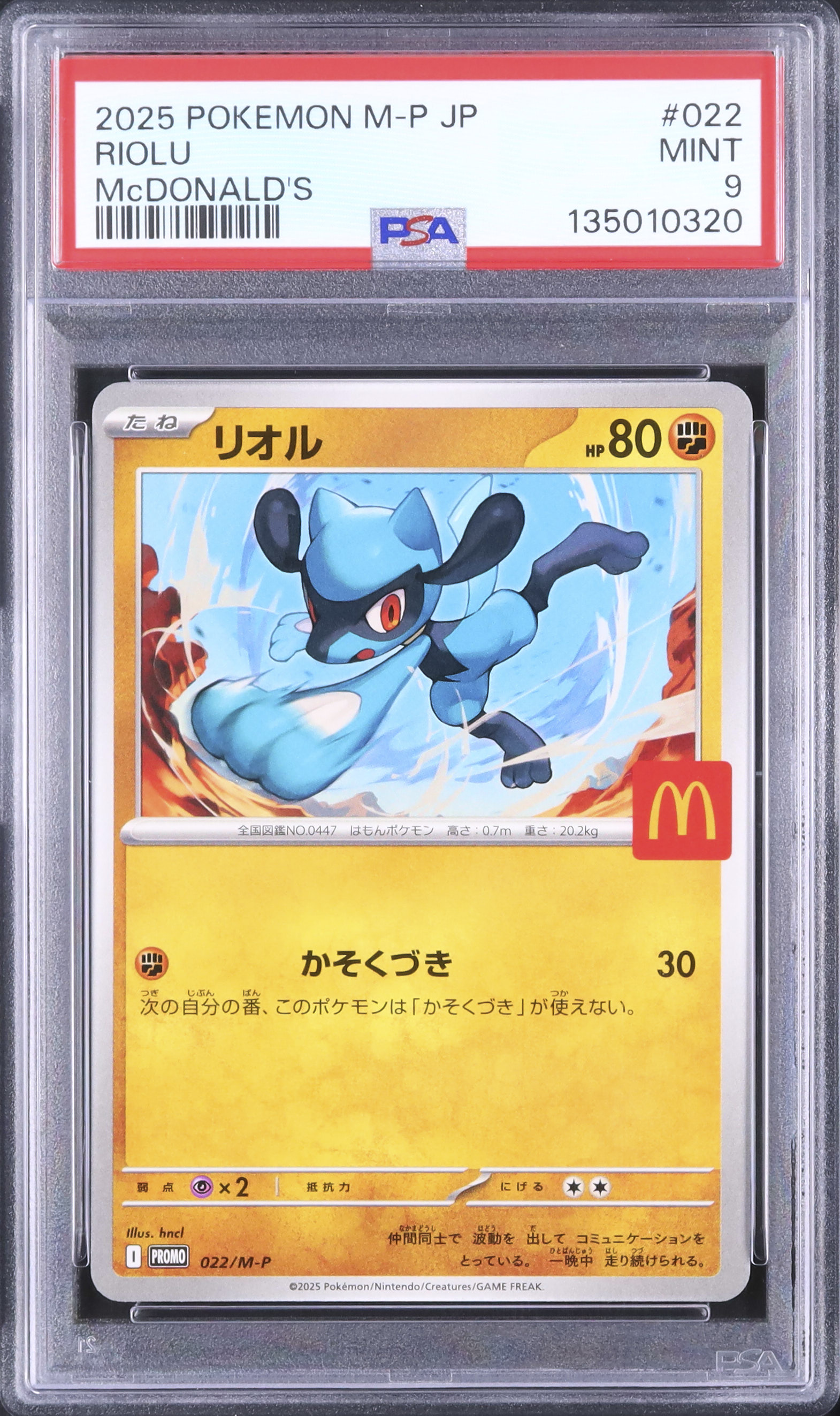 2025 リオル PSA 9 - カルドバ