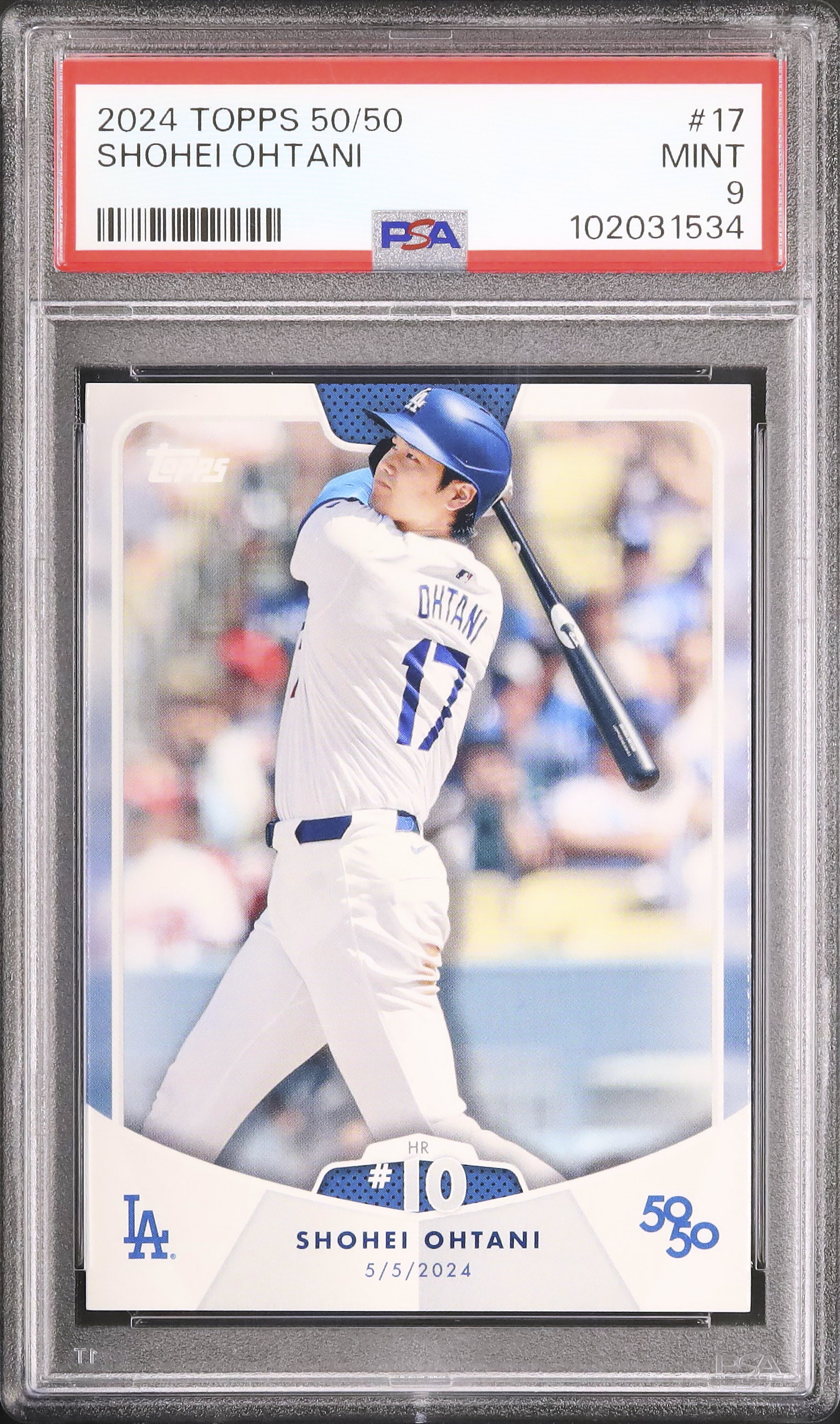 2024 大谷翔平 PSA 9 - カルドバ