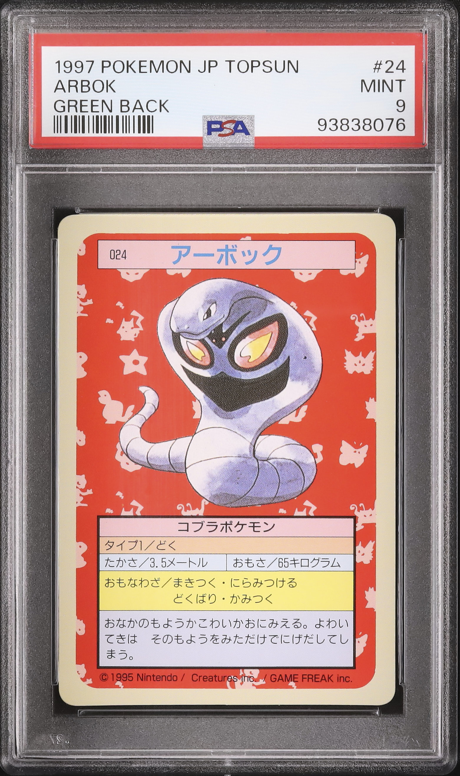 ポケモン トップサン エラー カード pokemon topsun error card