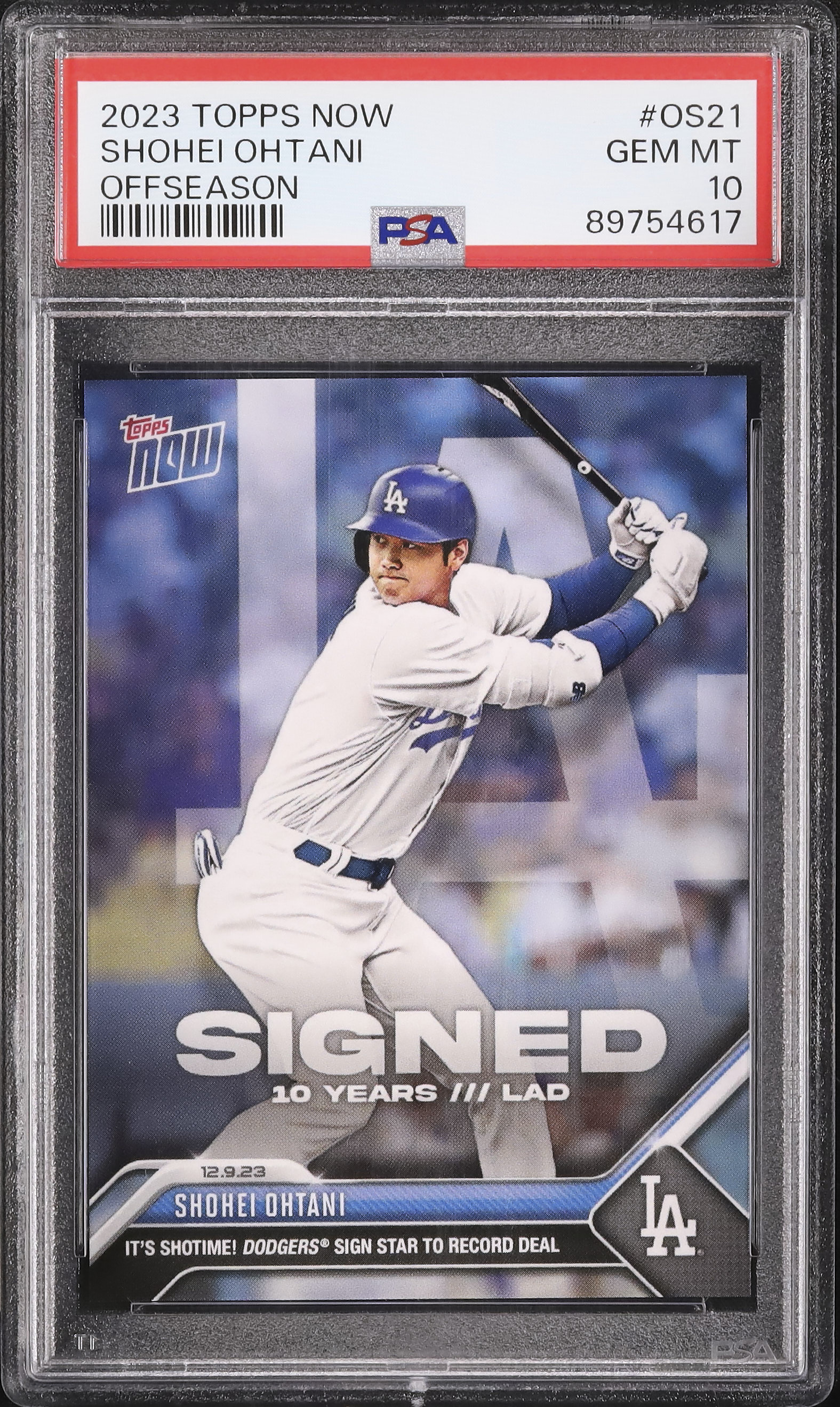 2023 大谷翔平 PSA 10 - カルドバ