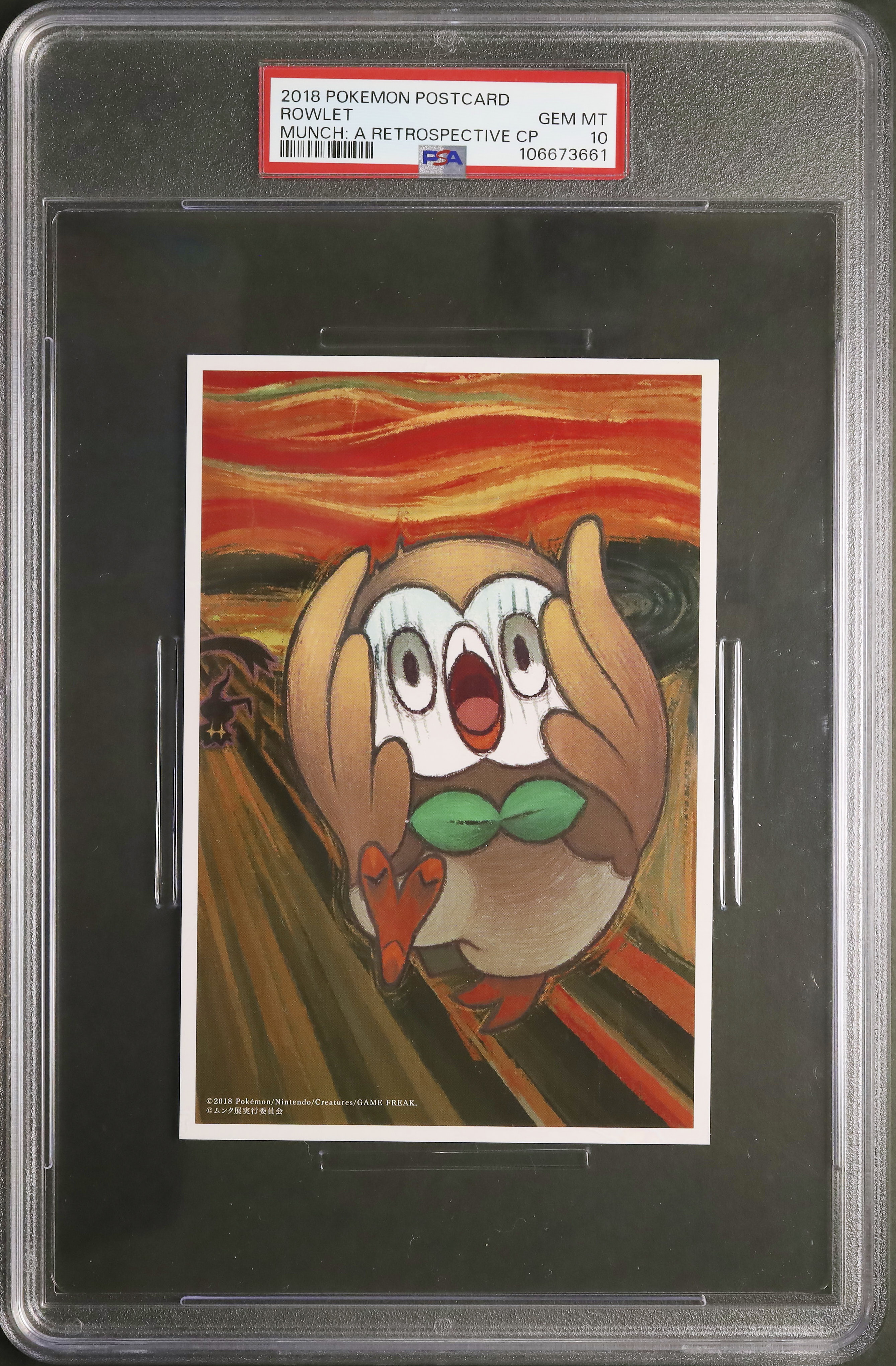 2018 Rowlet PSA 10 