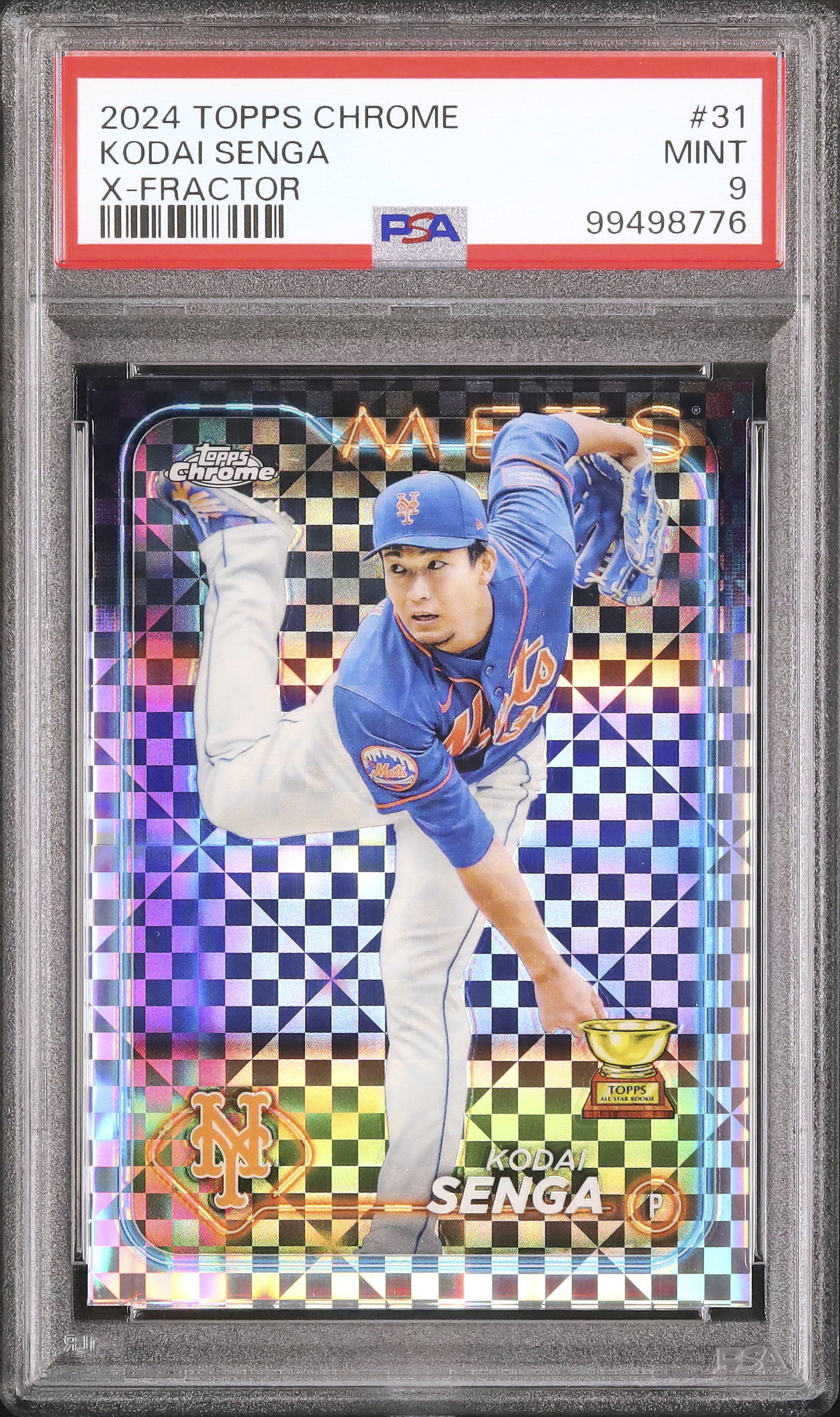2024 Kodai Senga PSA 9 X Fractor - Cardova Japan
