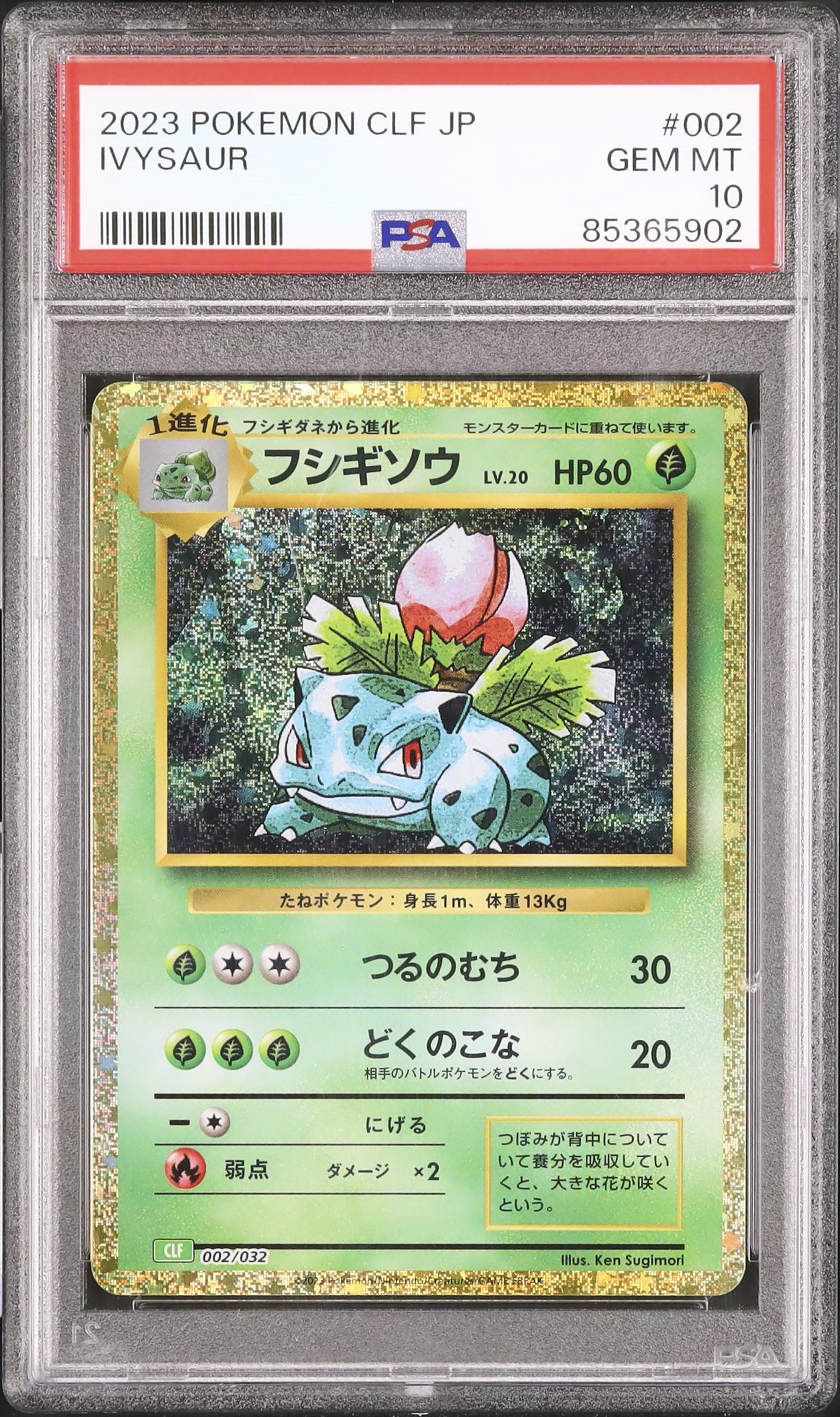 2023 Ivysaur PSA 10 - カルドバ