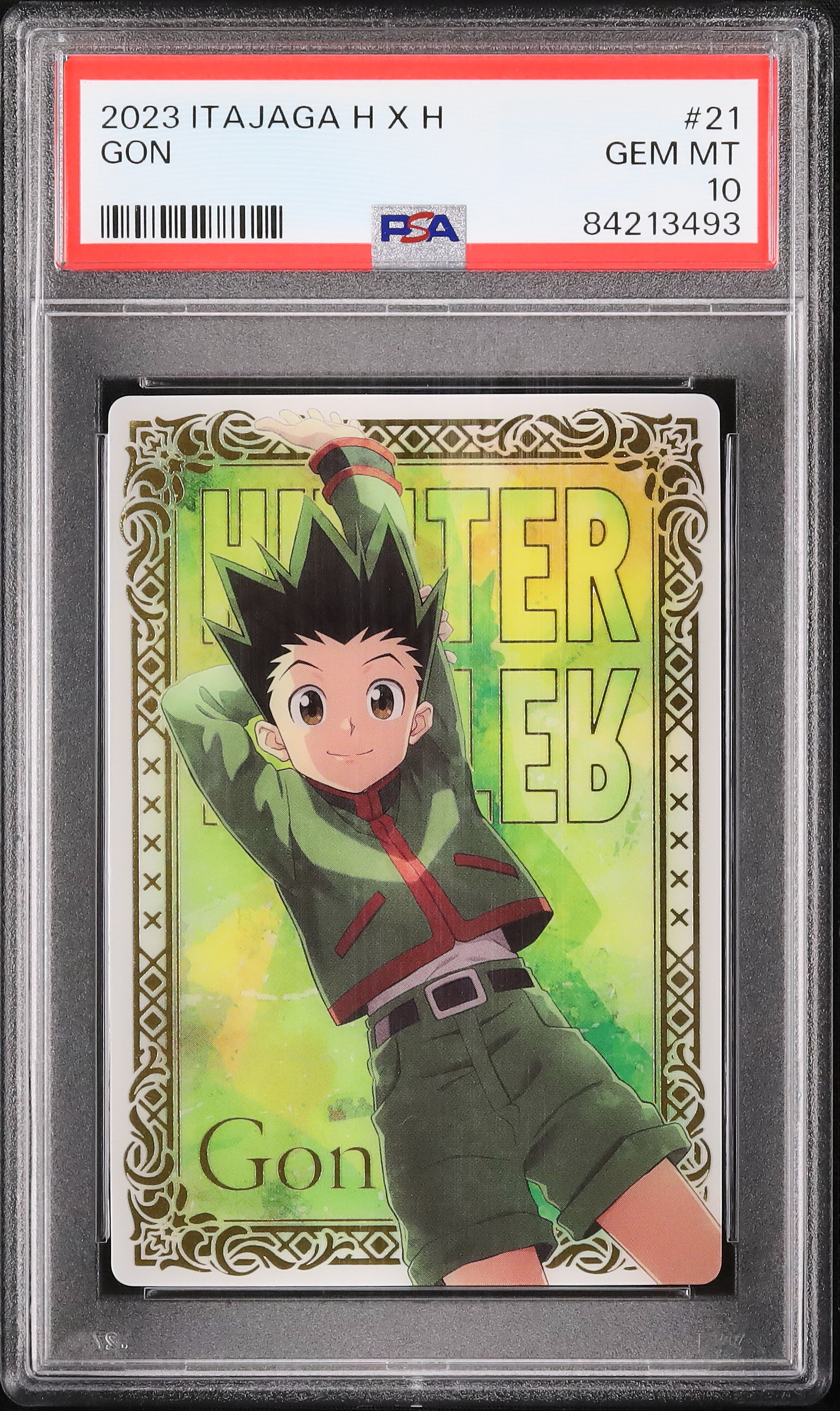 2023 ゴン=フリークス PSA 10 箔押し - カルドバ