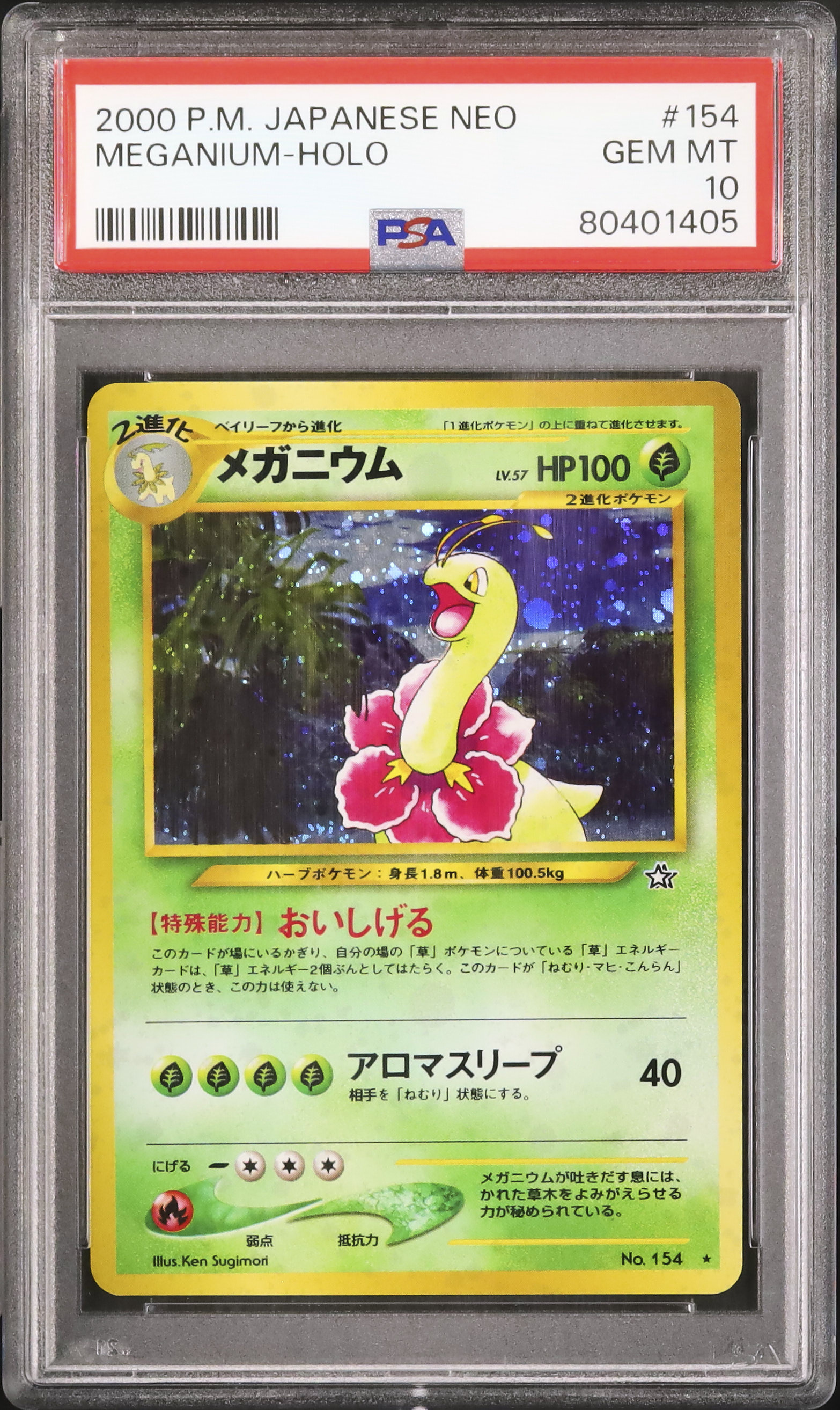 2000 メガニウム PSA 10 ホロ - カルドバ