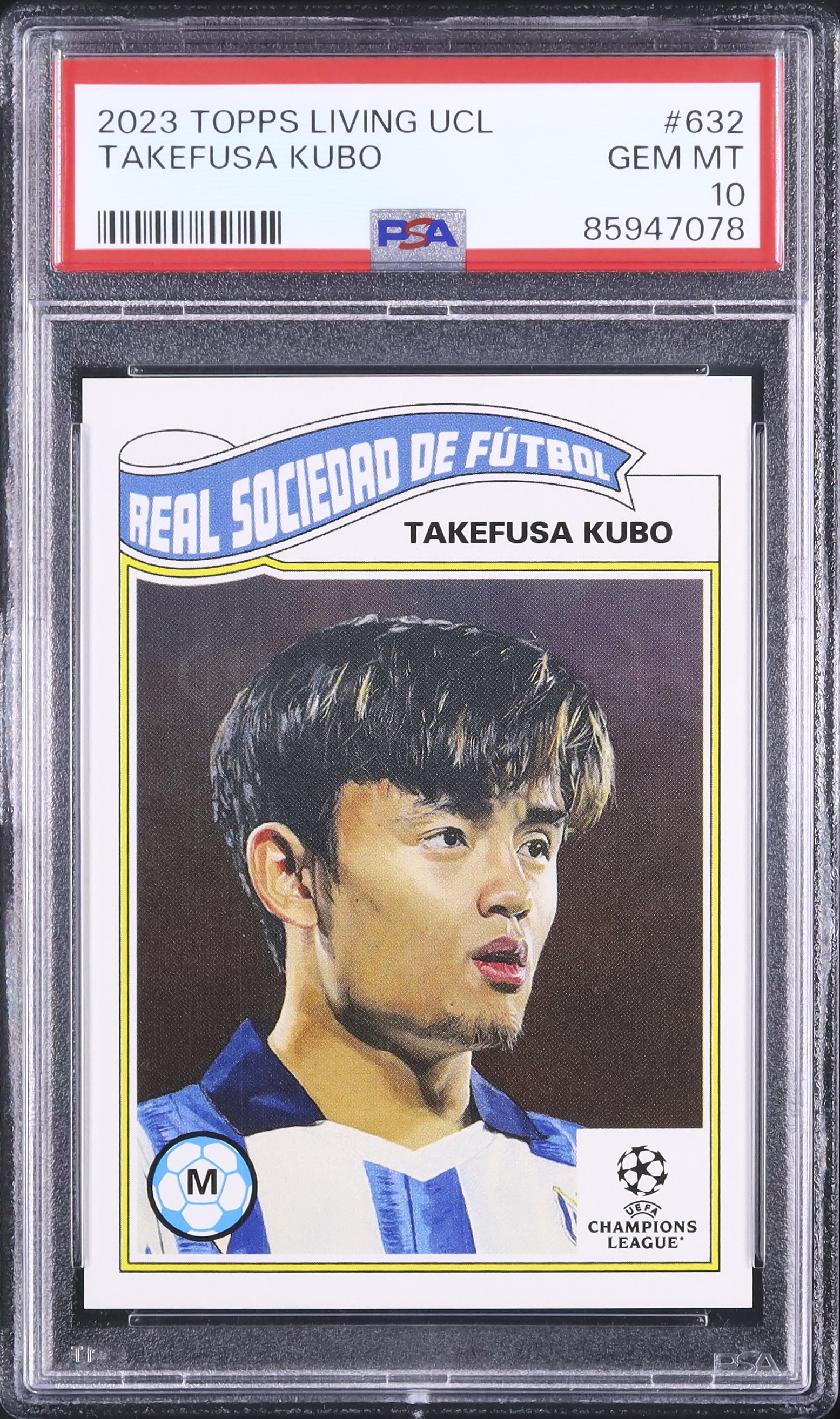 2023 Topps 久保建英 TAKEFUSA KUBO 直筆サインカード Real Sociedad