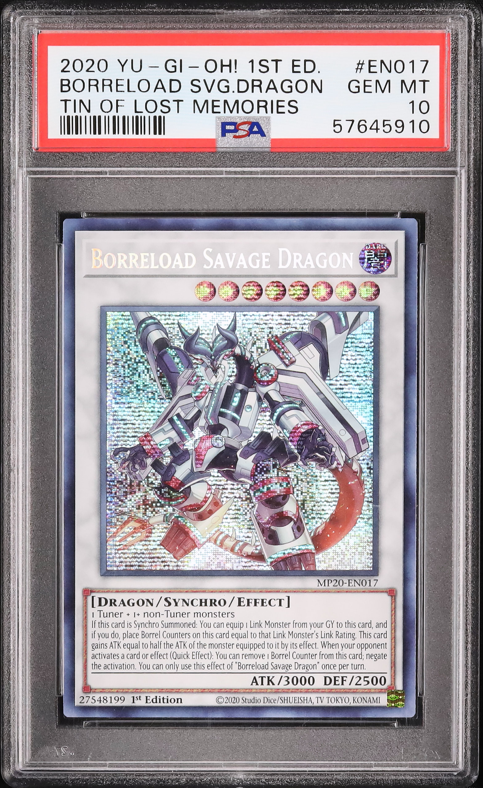 2020 Borreload Savage Dragon PSA 10 - Cardova Japan