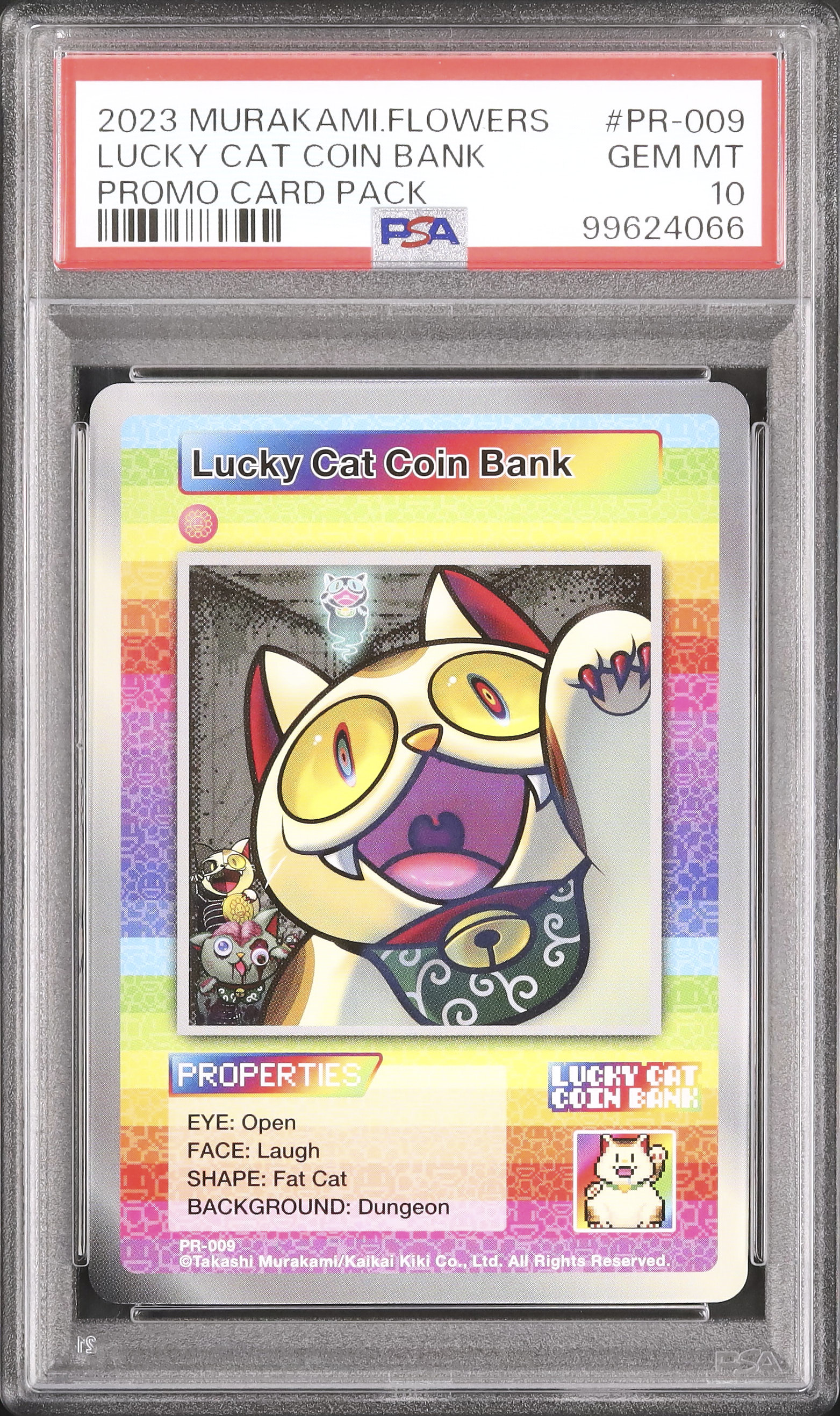 2023 Lucky Cat Coin Bank PSA 10 - Cardova Japan