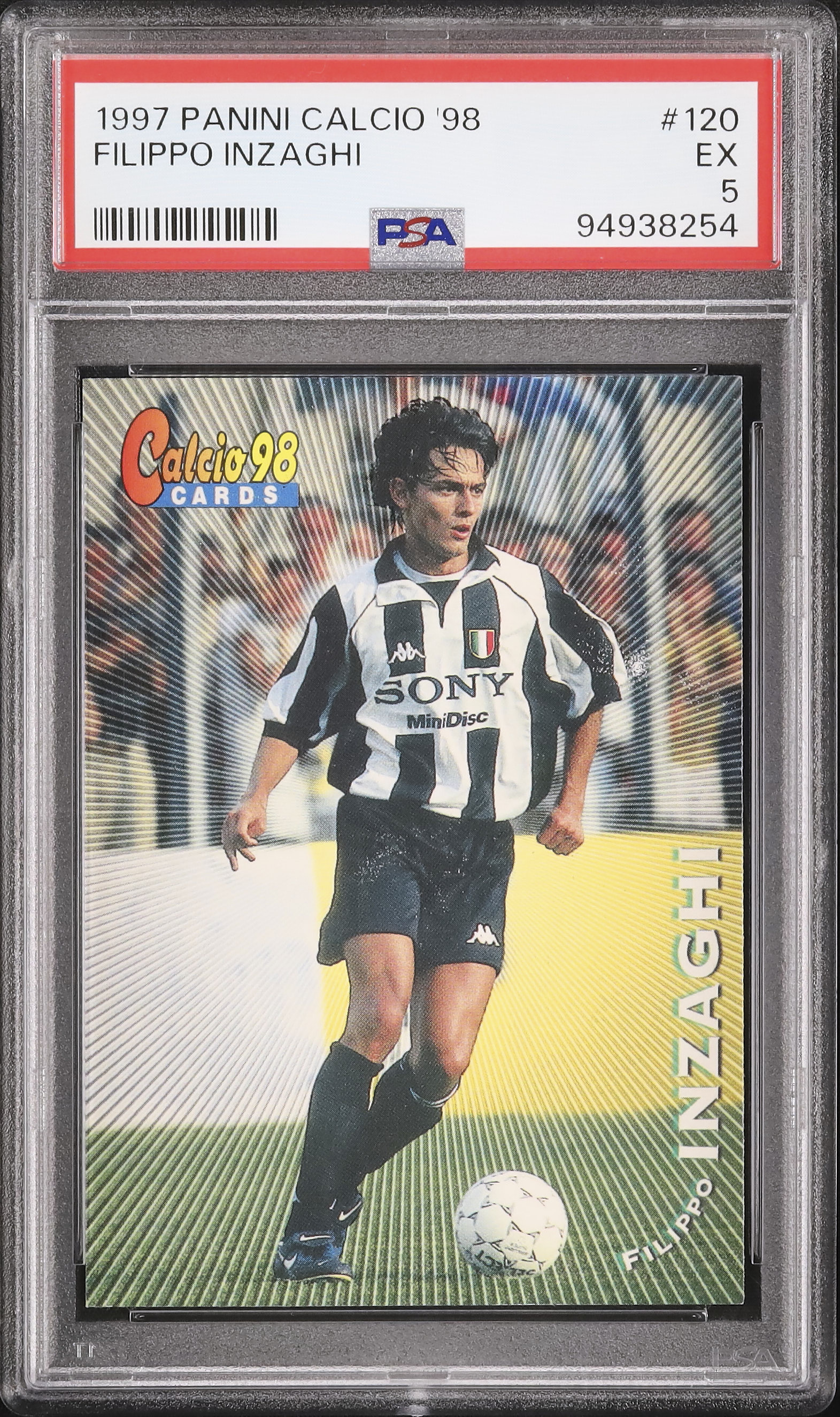 Panini obsidian Filippo Inzaghi オート02/10
