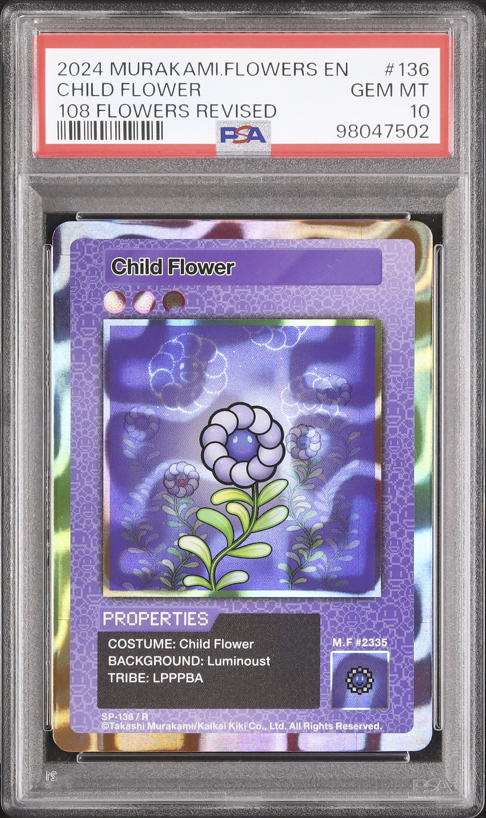 2024 Child Flower PSA 10 - Cardova Japan