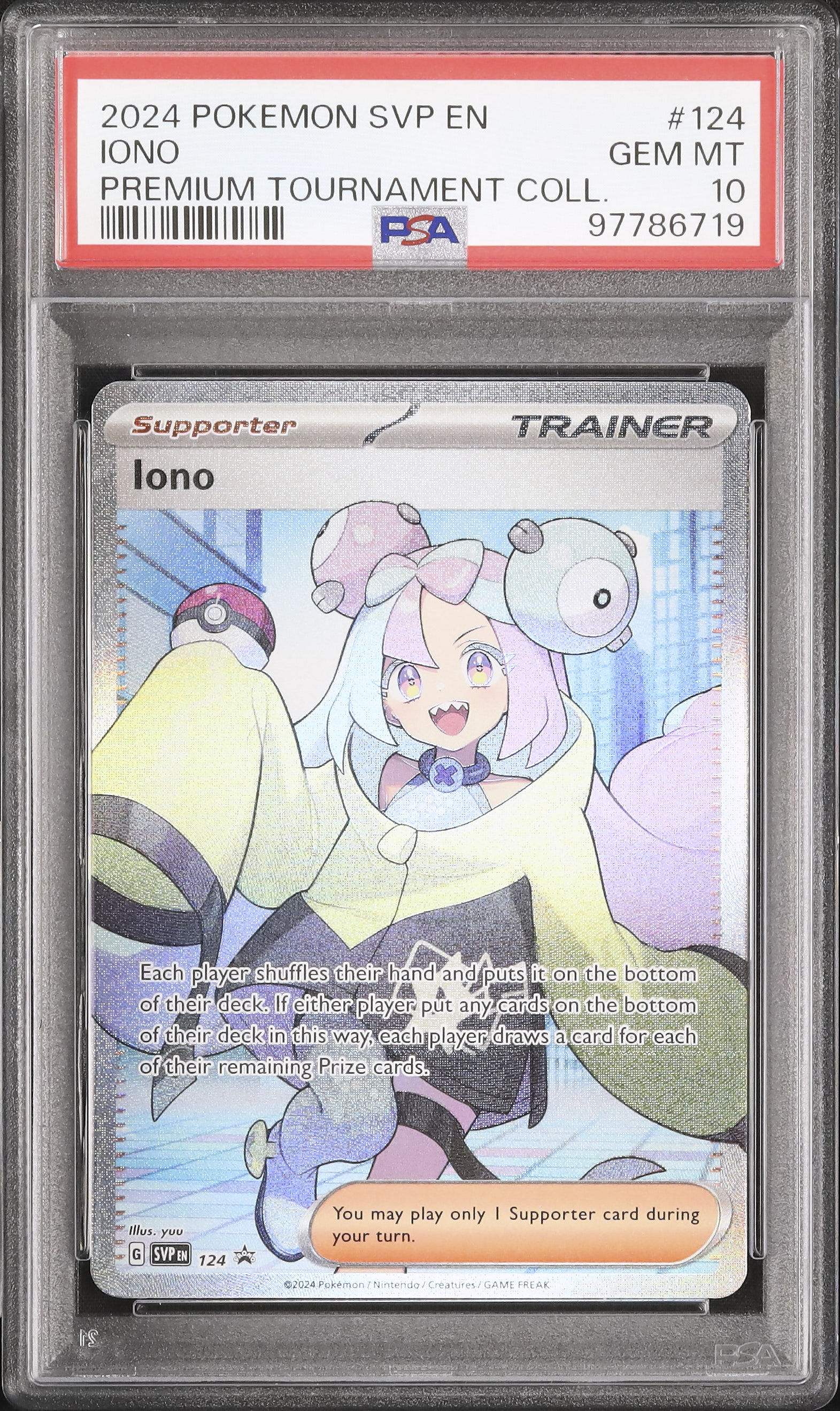 2024 Iono PSA 10 SR - Cardova Japan