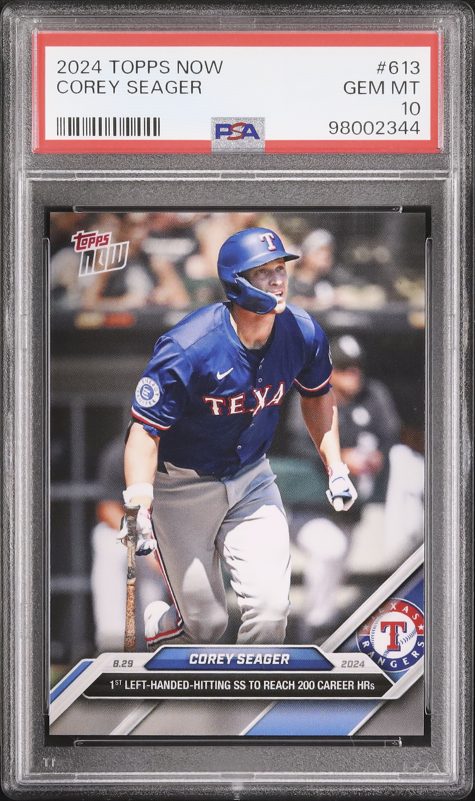 2024 Corey Seager PSA 10 - Cardova Japan
