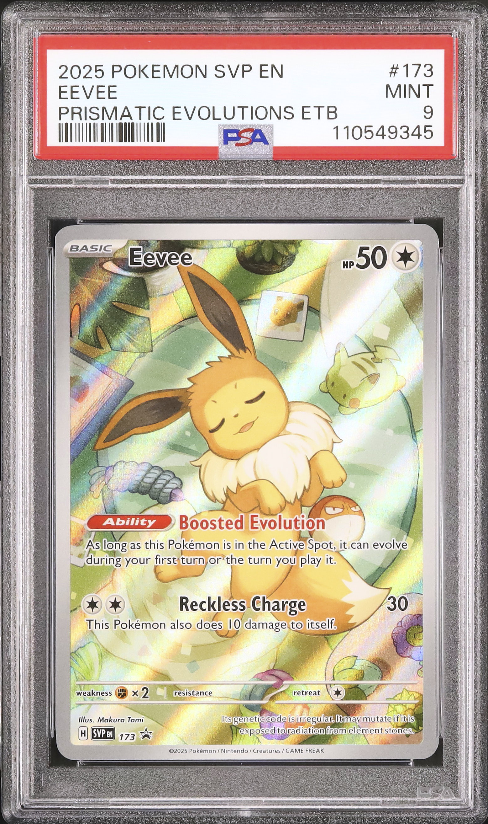 2025 イーブイ PSA 9 AR仕様 - カルドバ