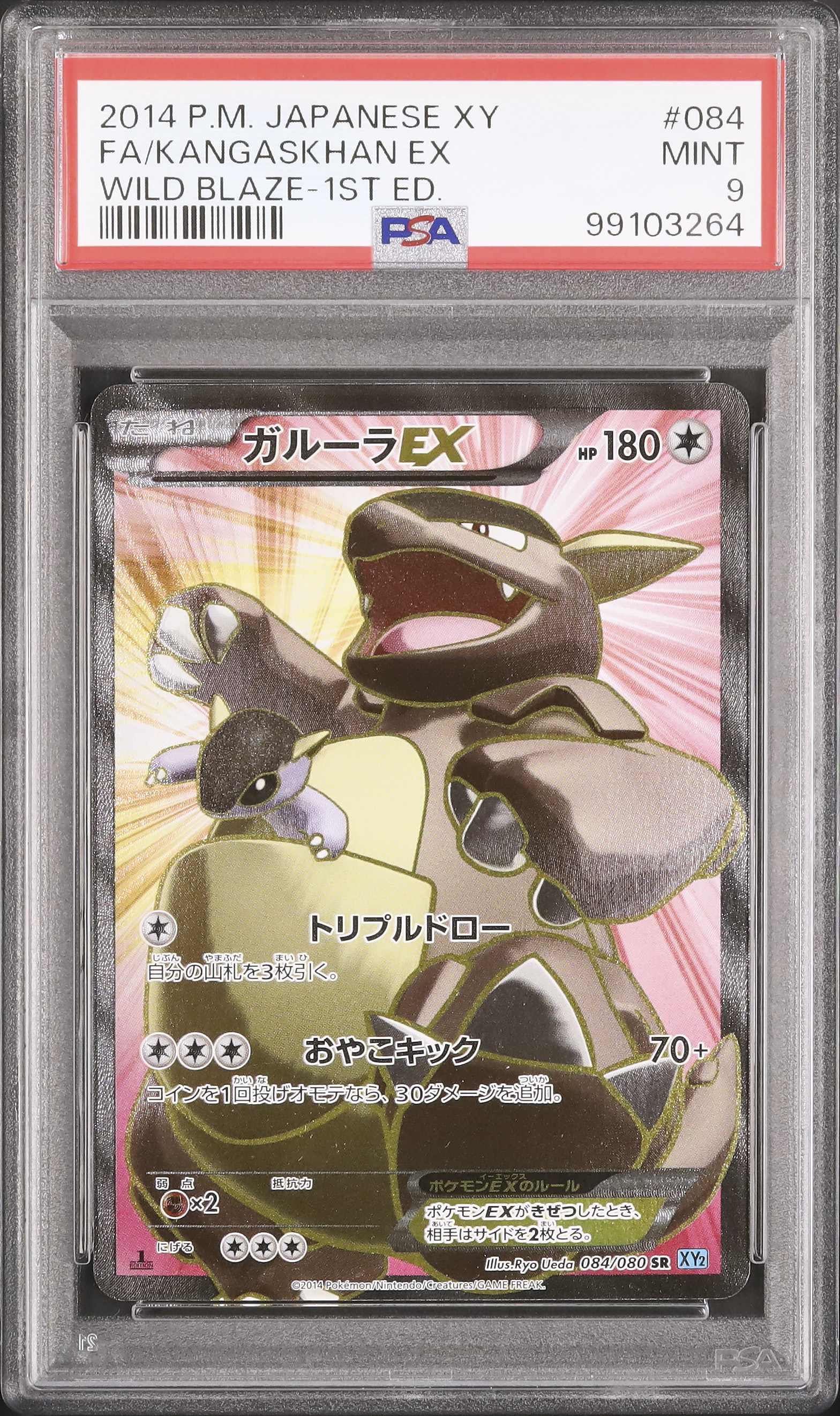 2014 ガルーラEX PSA 9 1st エディション - カルドバ