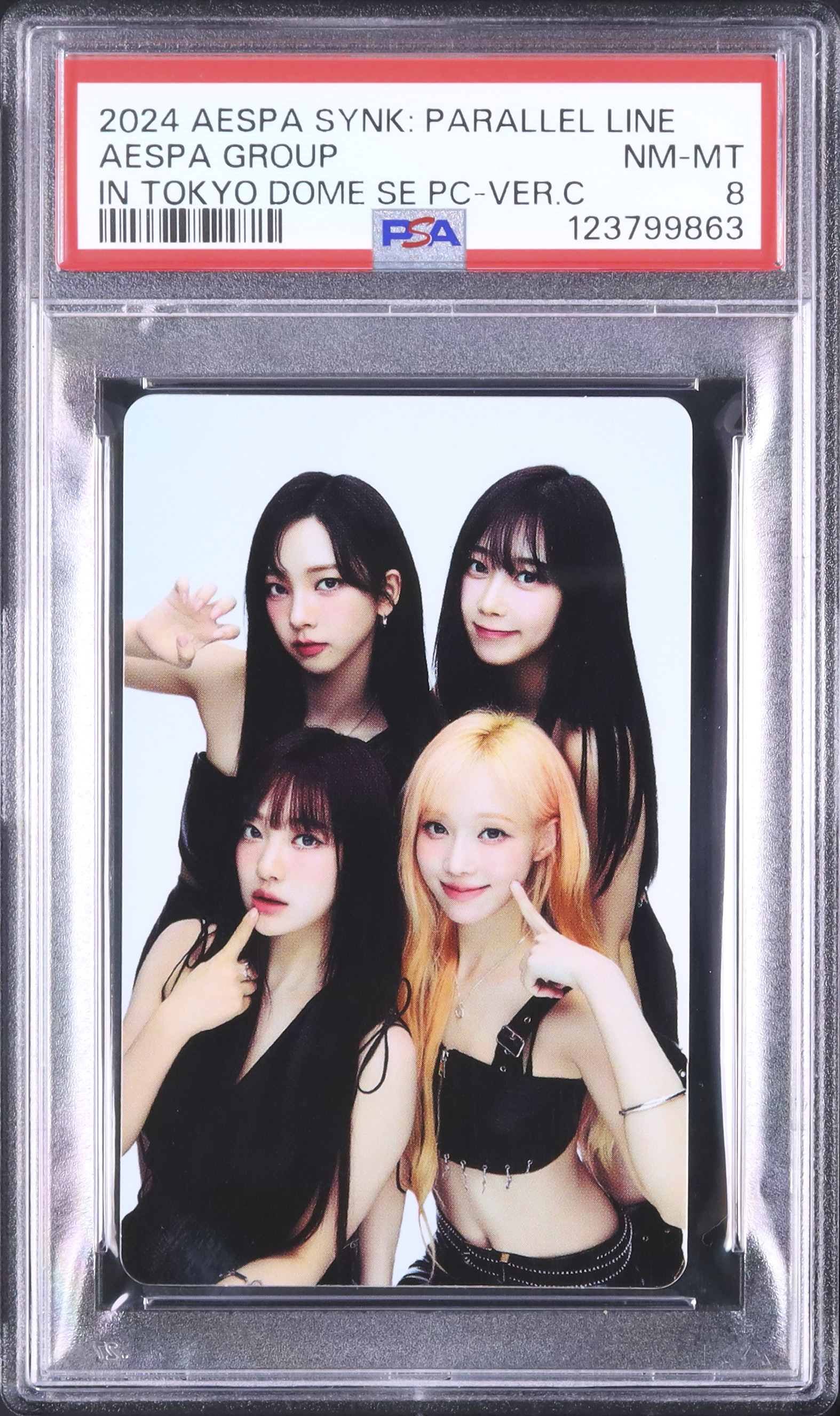 2024 aespa Group PSA 8 - Cardova Japan