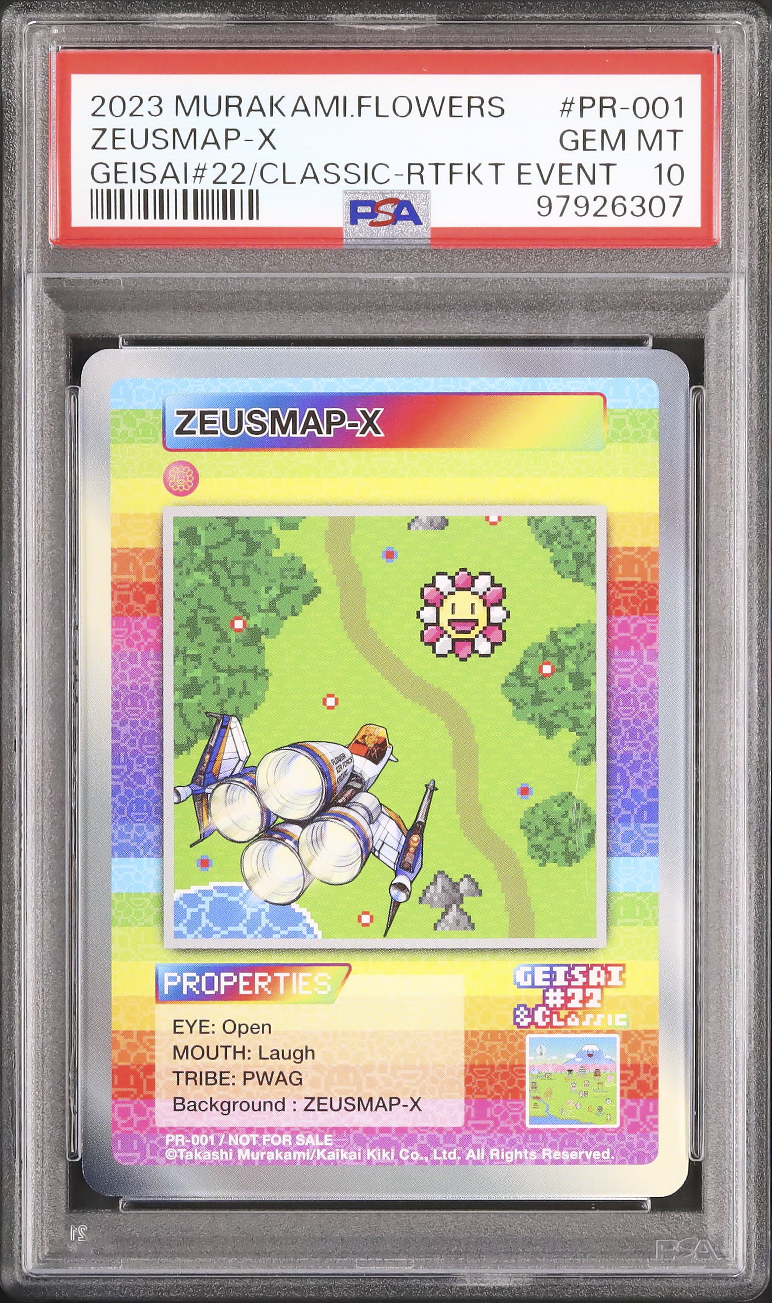 2023 Zeusmap-X PSA 10 