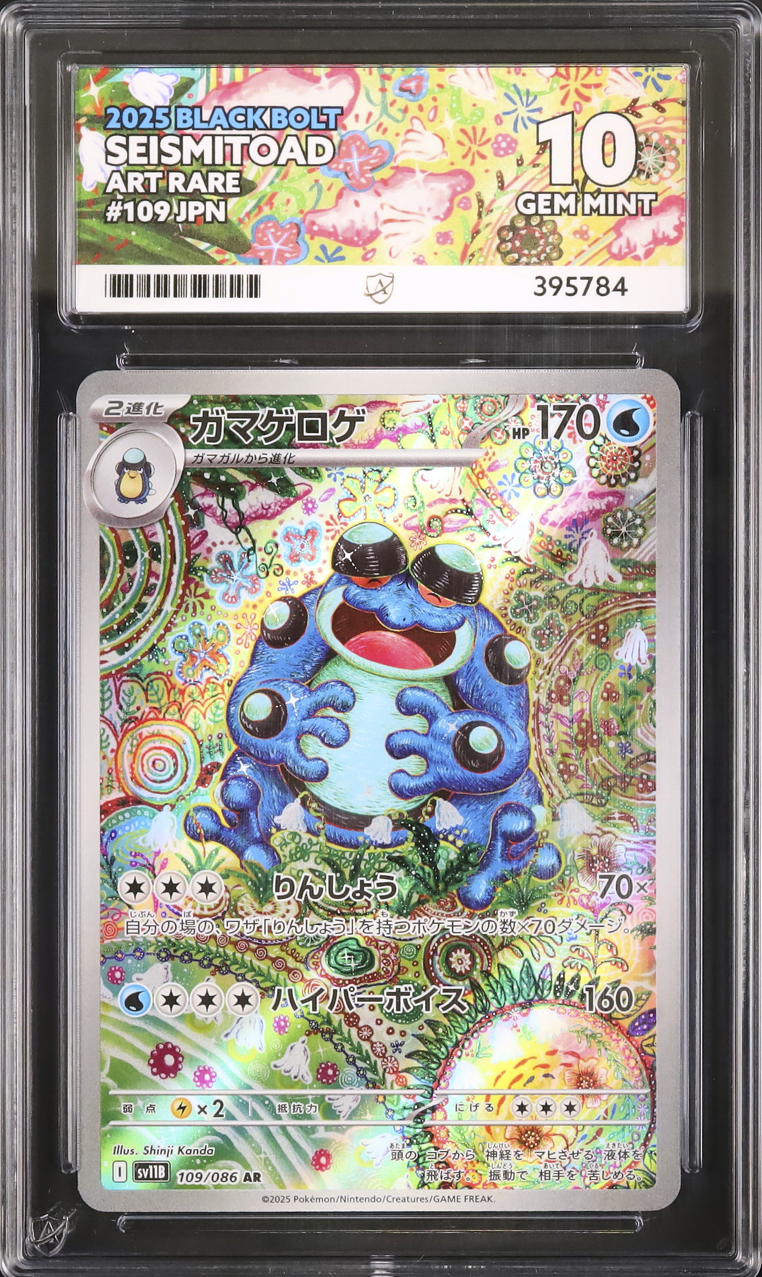 2025 Seismitoad Ace 10 - Cardova Japan
