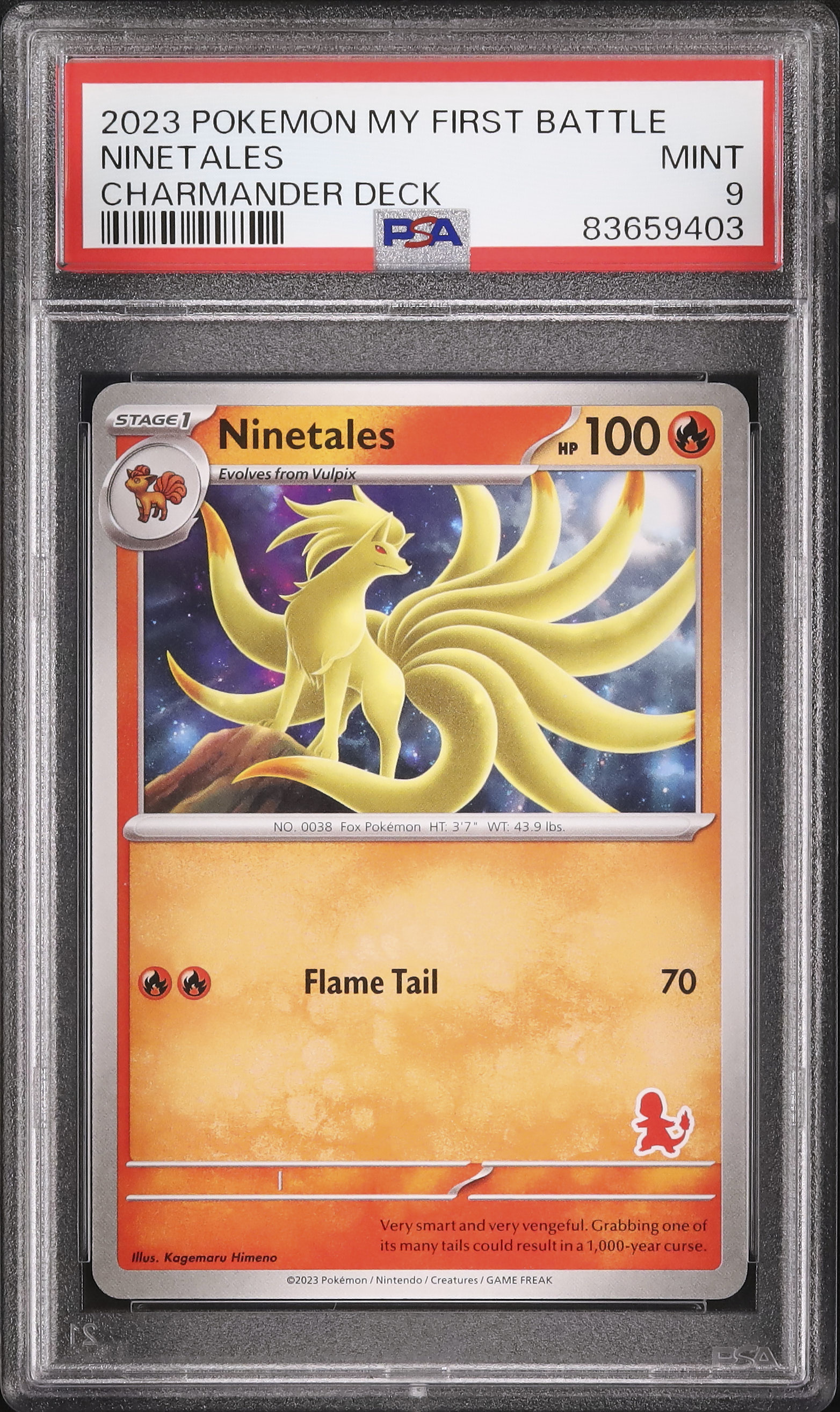 2023 Ninetales PSA 9 - Cardova Japan