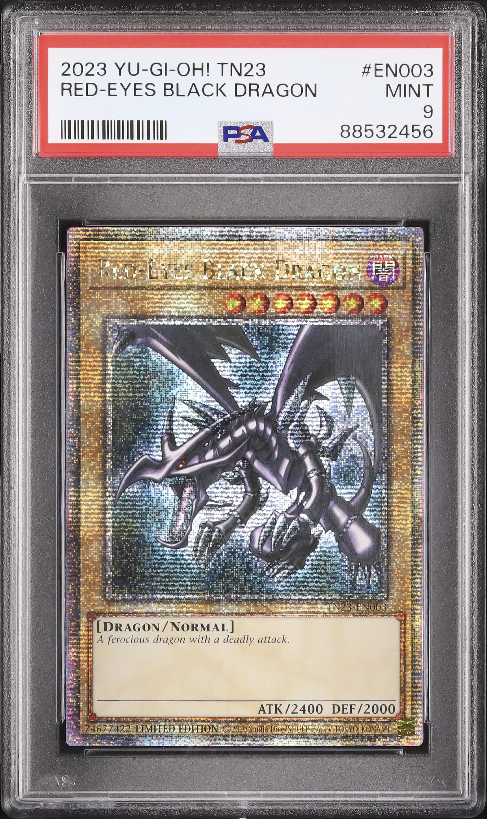 2023 真紅眼の黒竜 PSA 9 - カルドバ