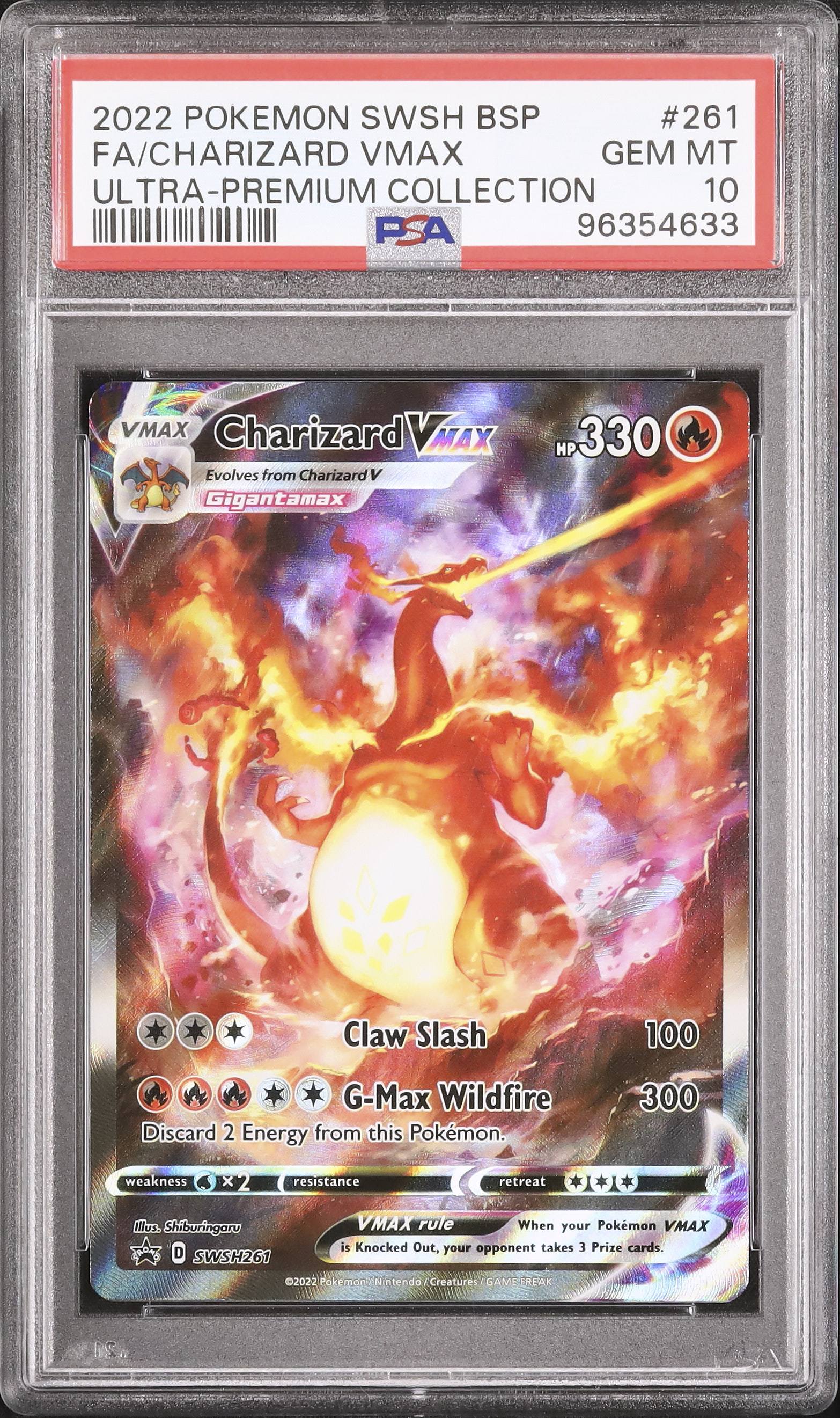 2022 Charizard VMAX PSA 10 FA - Cardova Japan