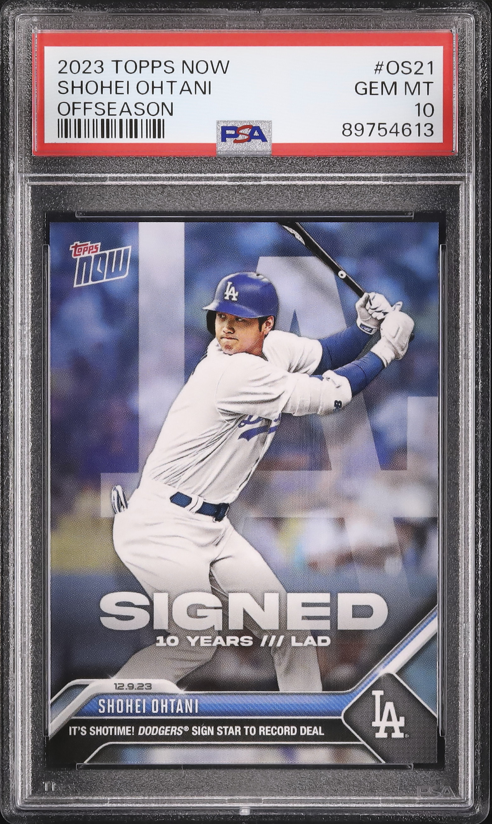 2023 大谷翔平 PSA 10 - カルドバ