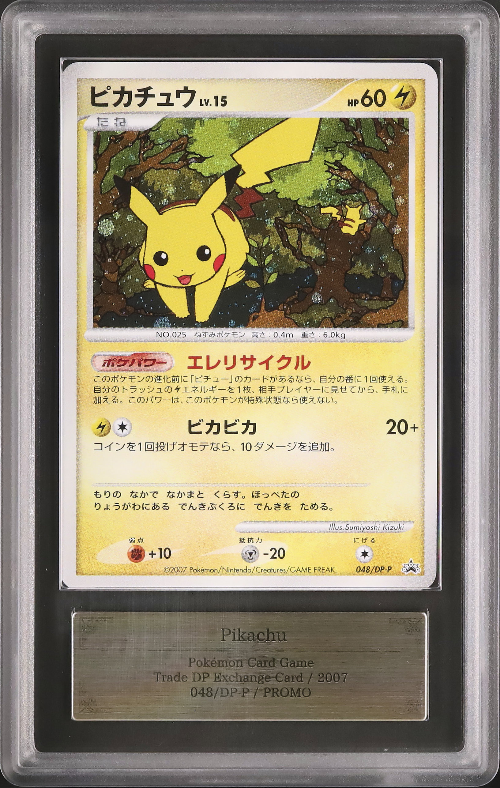 【ARS10】2007 ポケモンカード ピカチュウ とりかえっこDPプロモ ARS10】2007 ポケモンカード ピカチュウ とりかえっこDPプロモ ARS10
