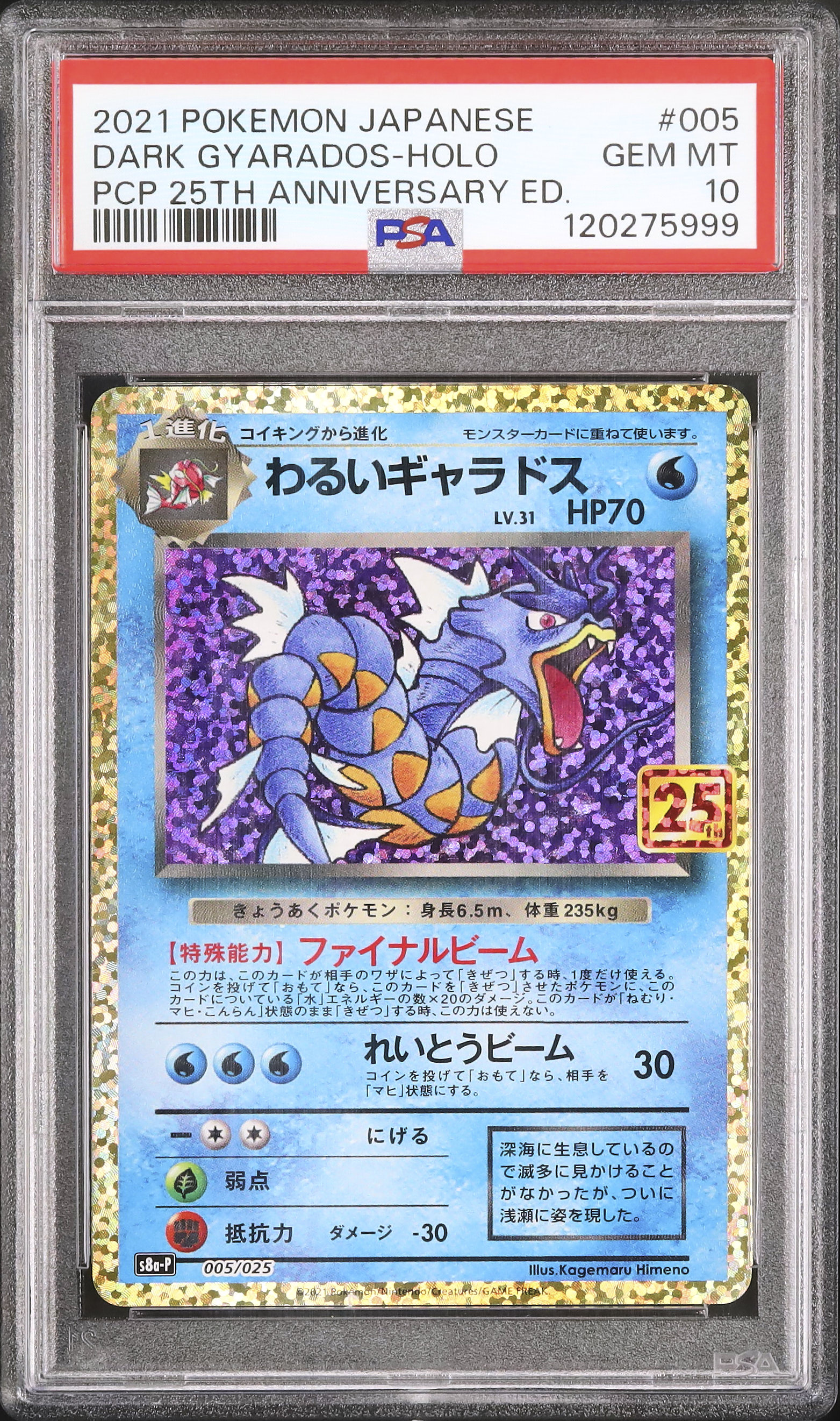 2021 悪いギャラドス ホロ PSA 10 2021 わるいギャラドス PSA 10 ホロ - カルドバ