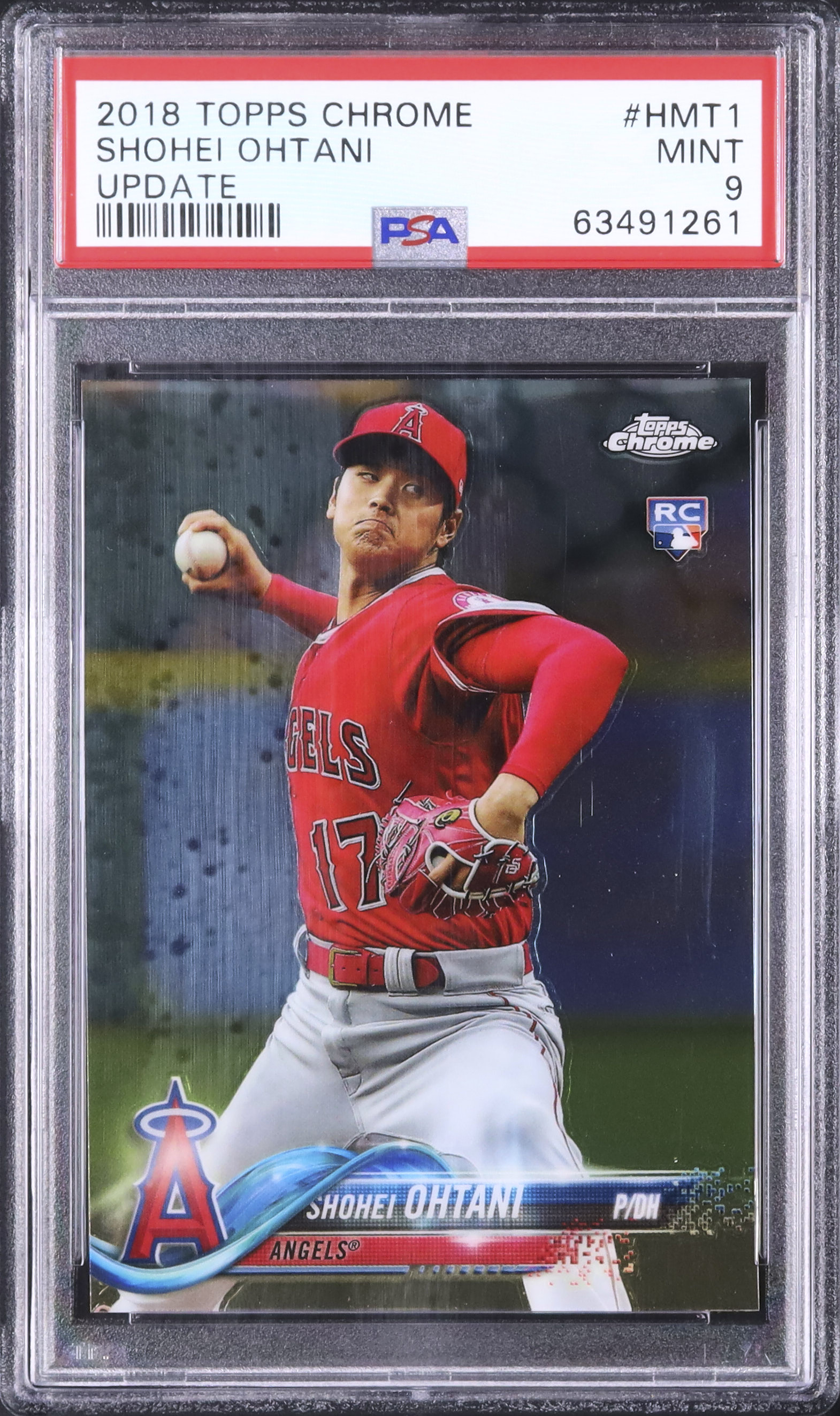 2018 大谷翔平 PSA 9 RC - カルドバ