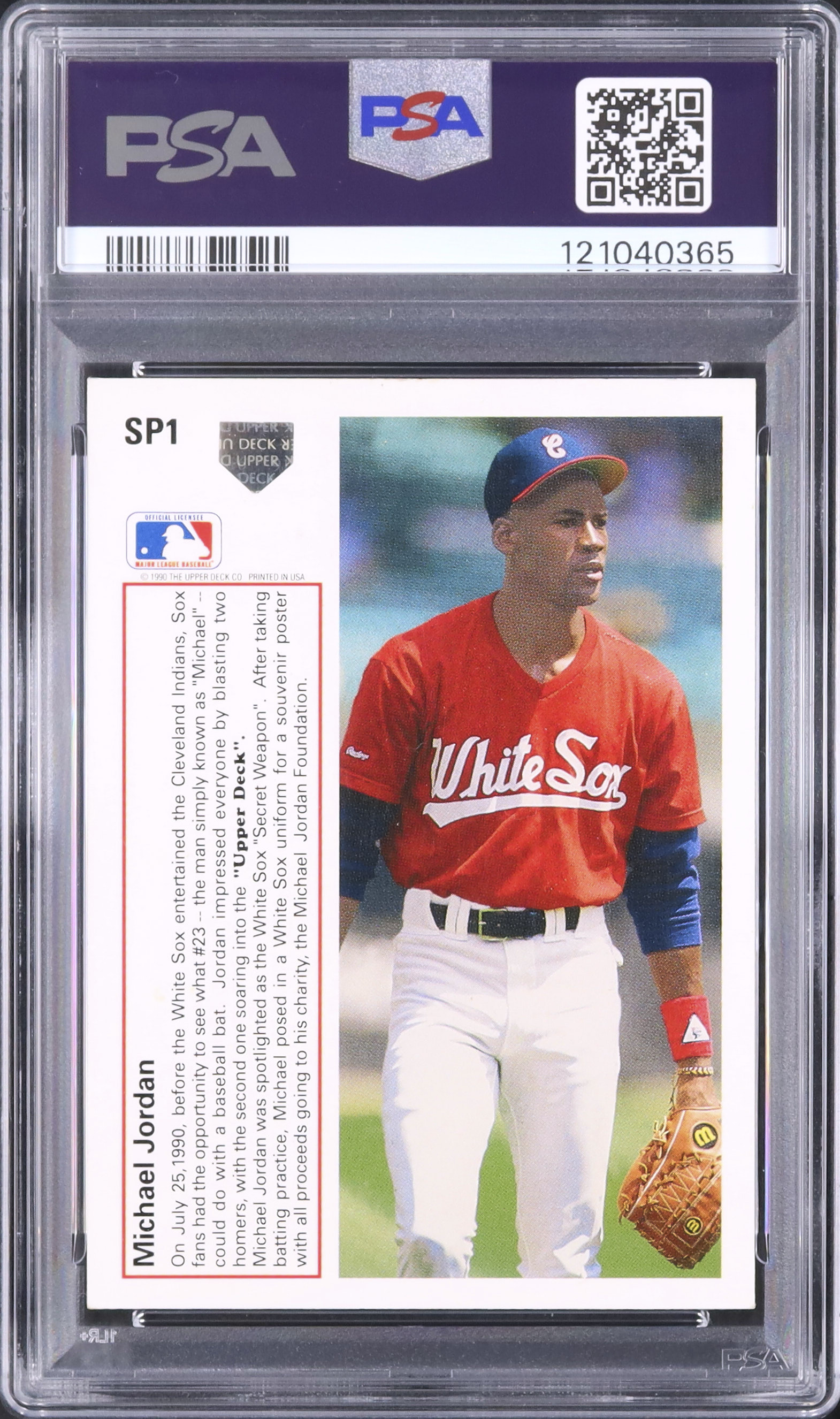 マイケルジョーダンMLBルーキーカード1991年 1991 マイケル・ジョーダン PSA 5 - カルドバ