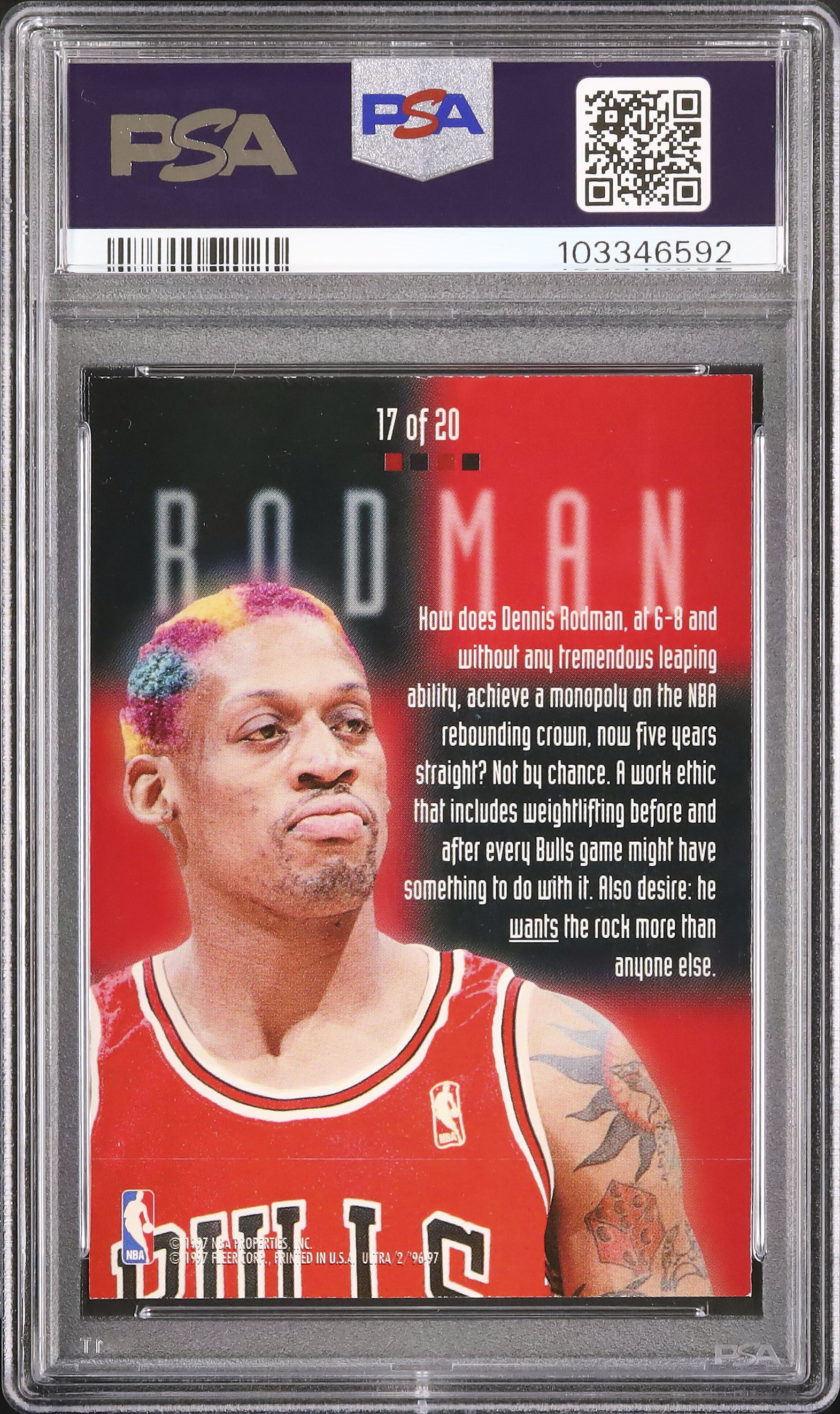 貴重本物 NBAカード デニス・ロッドマン デニス・ロッドマン サイン