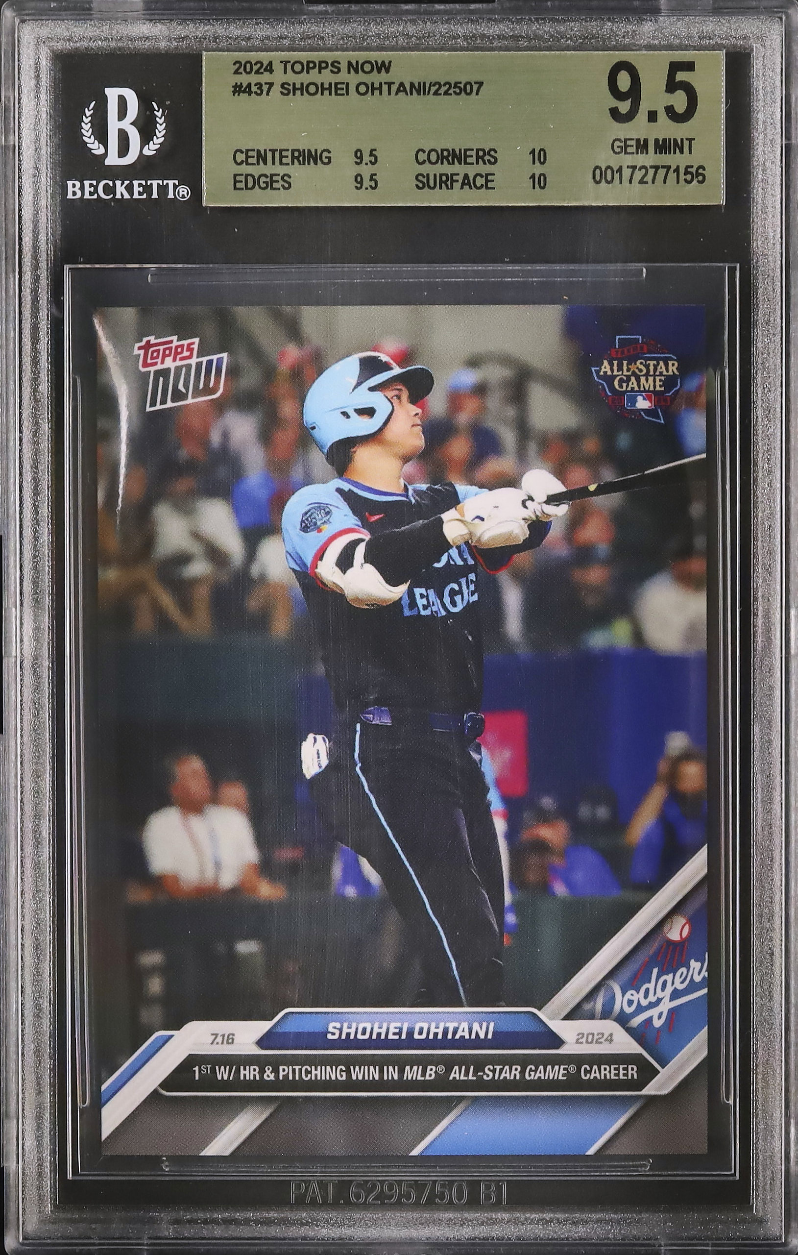 2024 大谷翔平 BGS 9.5 - カルドバ