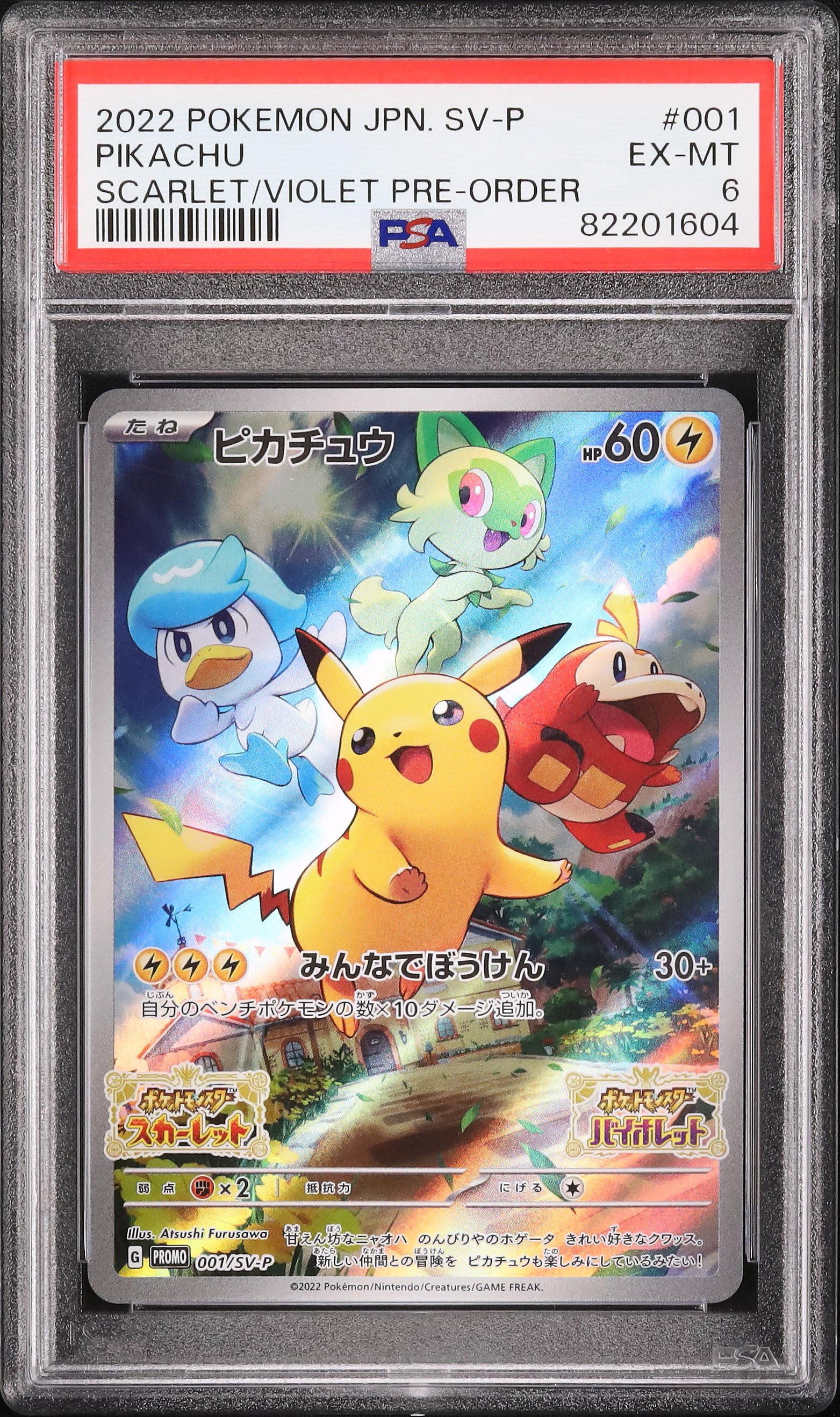 2022 ピカチュウ PSA 6 - カルドバ