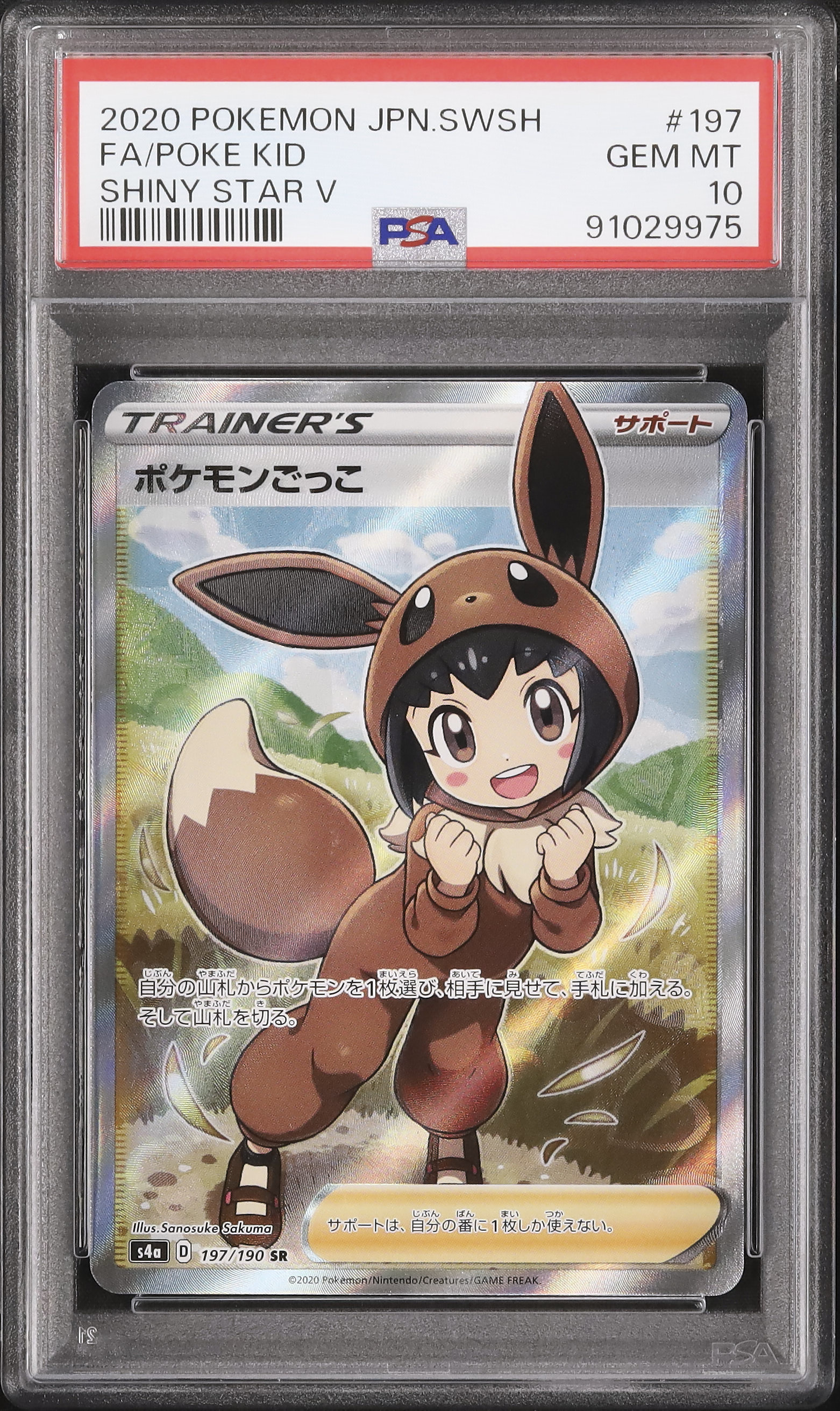 ポケモンごっこ psa10