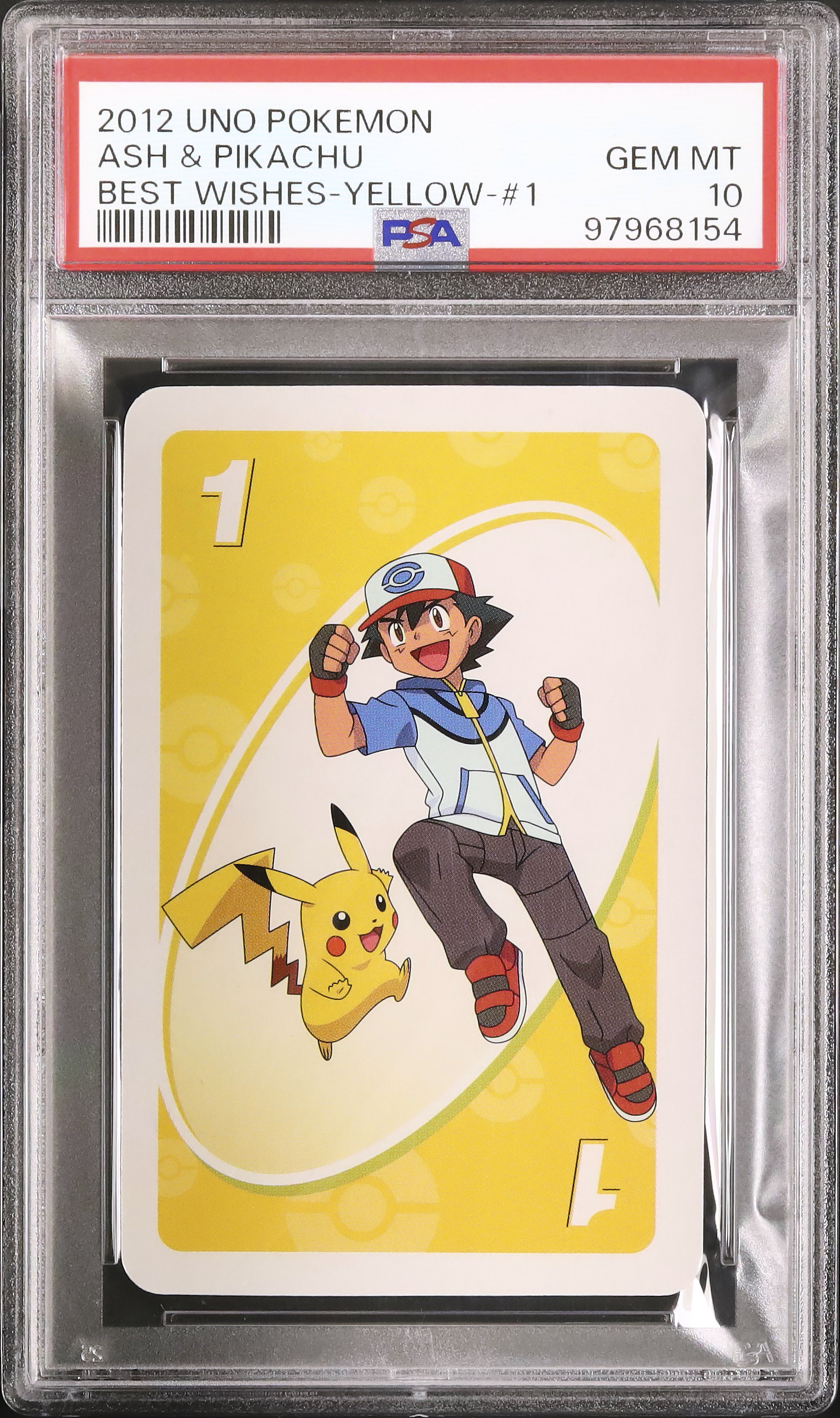 2012 Ash & Pikachu PSA 10 Yellow - Cardova Japan