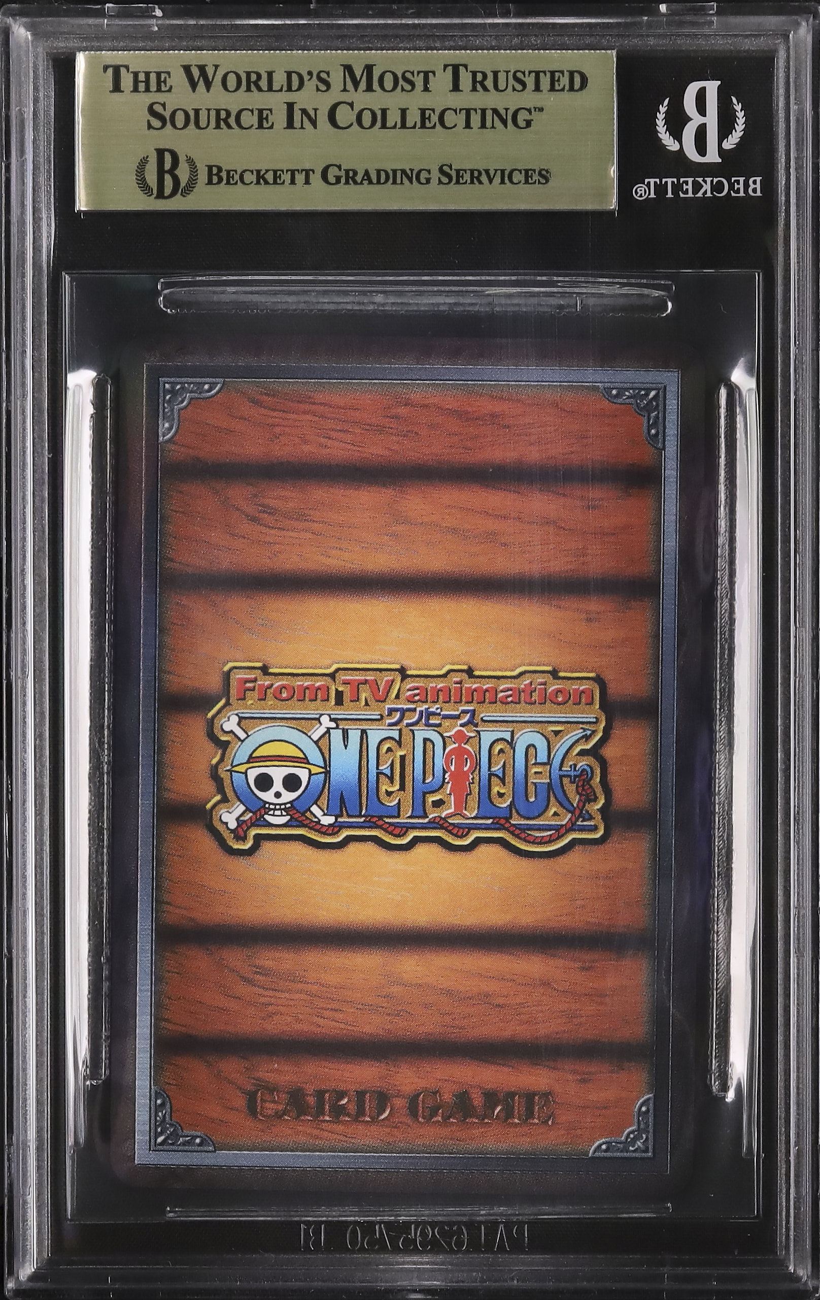 2002 Roronoa Zoro BGS 10 Foil - Cardova Japan