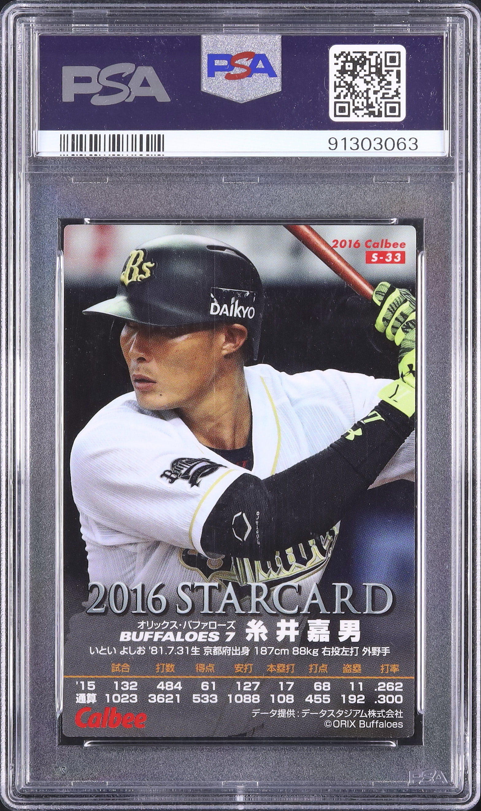 2016 Yoshio Itoi PSA 10 Red - Cardova Japan