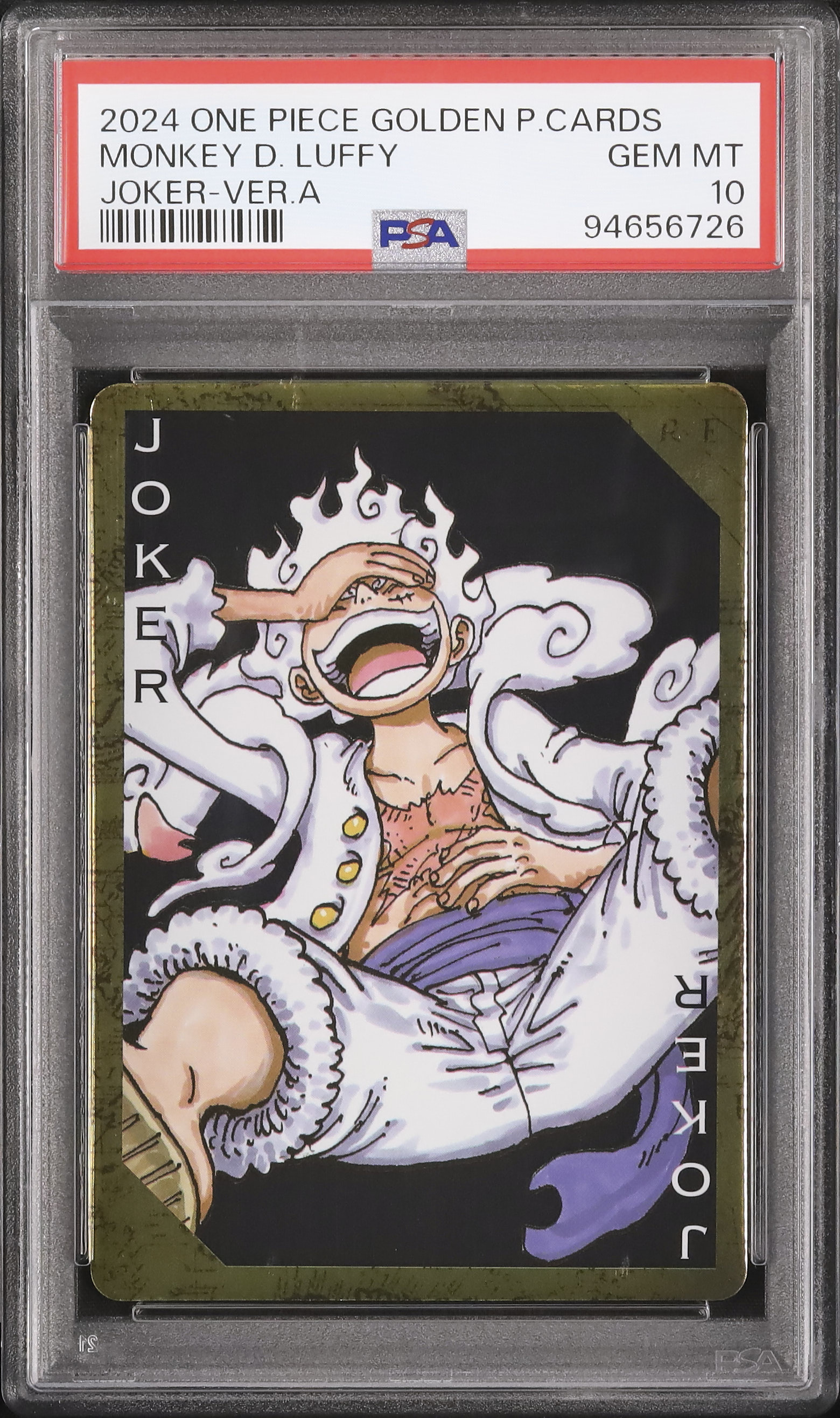 2024 Monkey D. Luffy PSA 10 - Cardova Japan