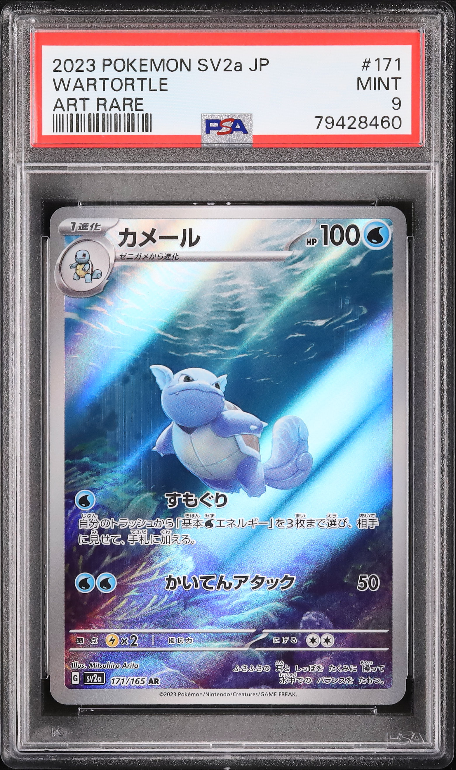 2023 Wartortle PSA 9 - カルドバ