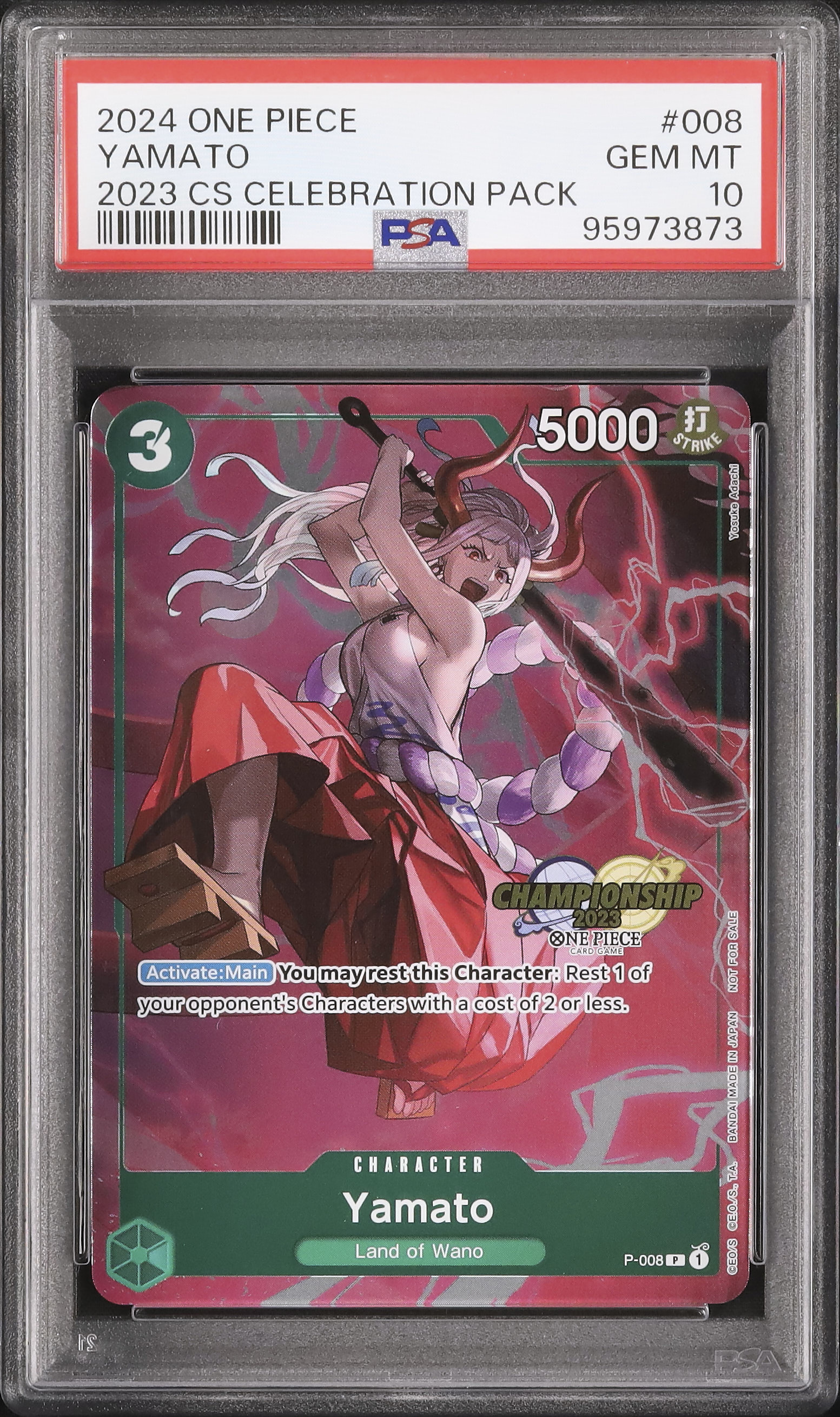2024 Yamato PSA 10 - Cardova Japan