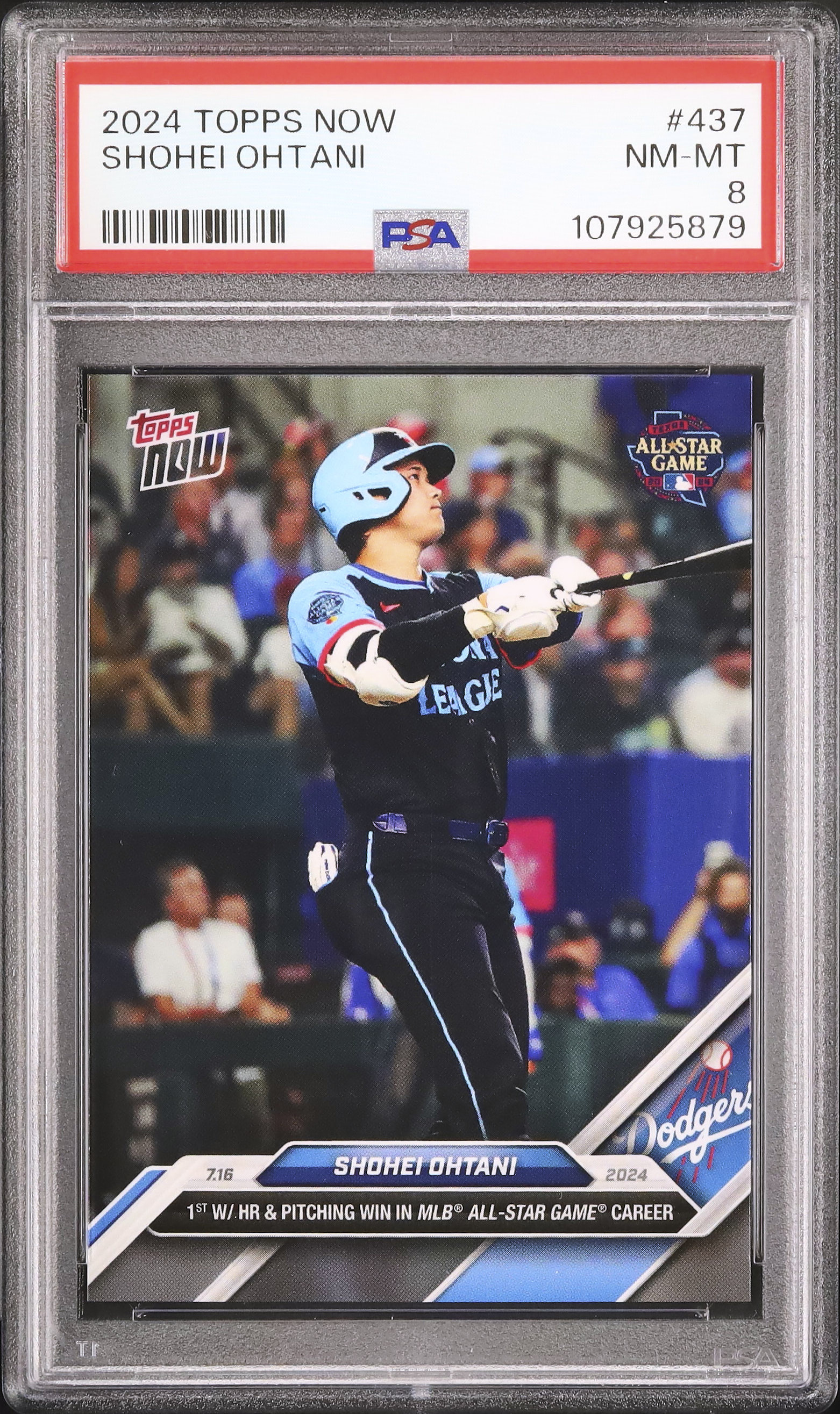 2024 Shohei Ohtani PSA 8 