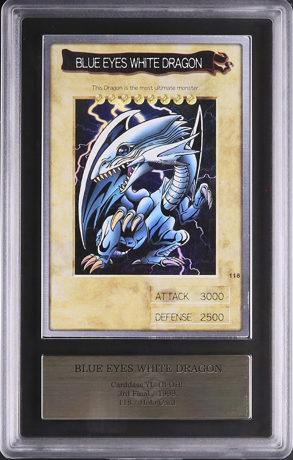 1999 YU-GI-OH! 遊戯王 バンダイ版 青眼の白竜 ブルーアイズ・ホワイト 