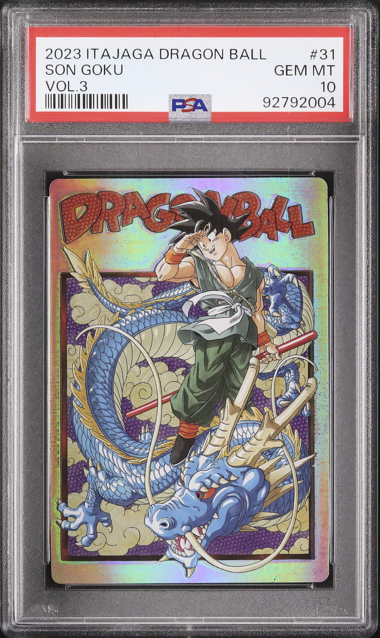 2023 Son Goku PSA 10 - Cardova Japan