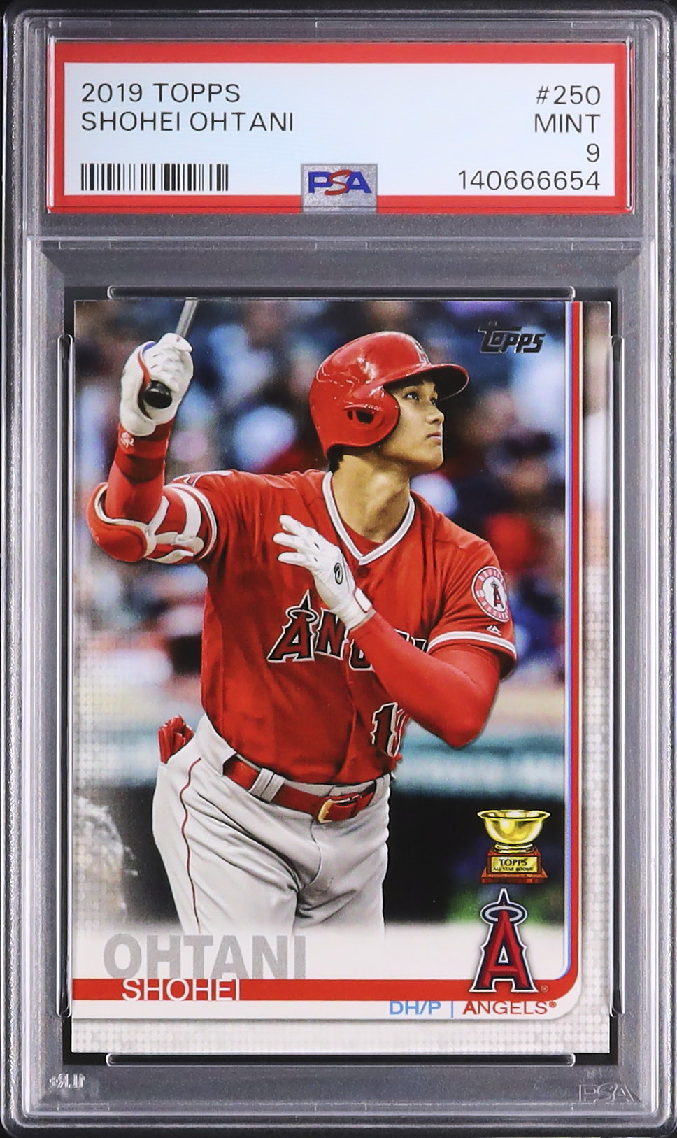 2019 大谷翔平 PSA 9 - カルドバ