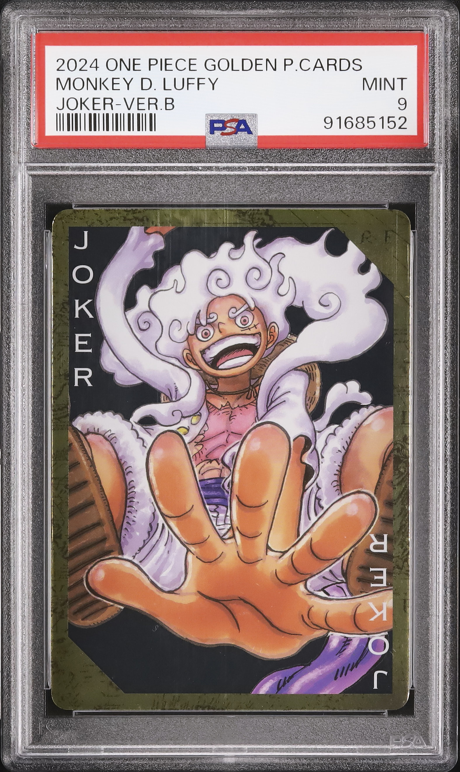 2024 Monkey D. Luffy PSA 9 - Cardova Japan