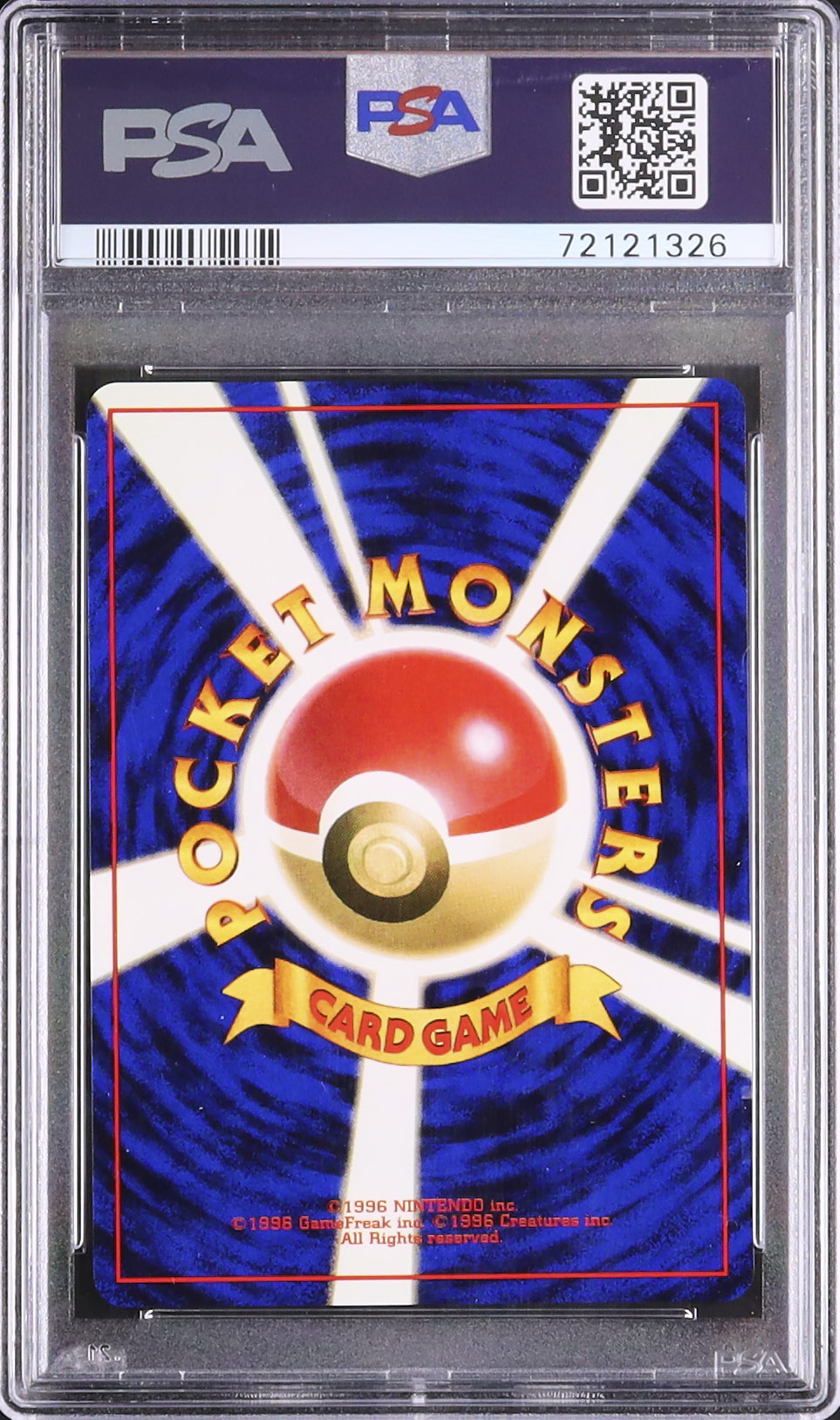 1997 Dark Gyarados PSA 10 Holo - Cardova Japan
